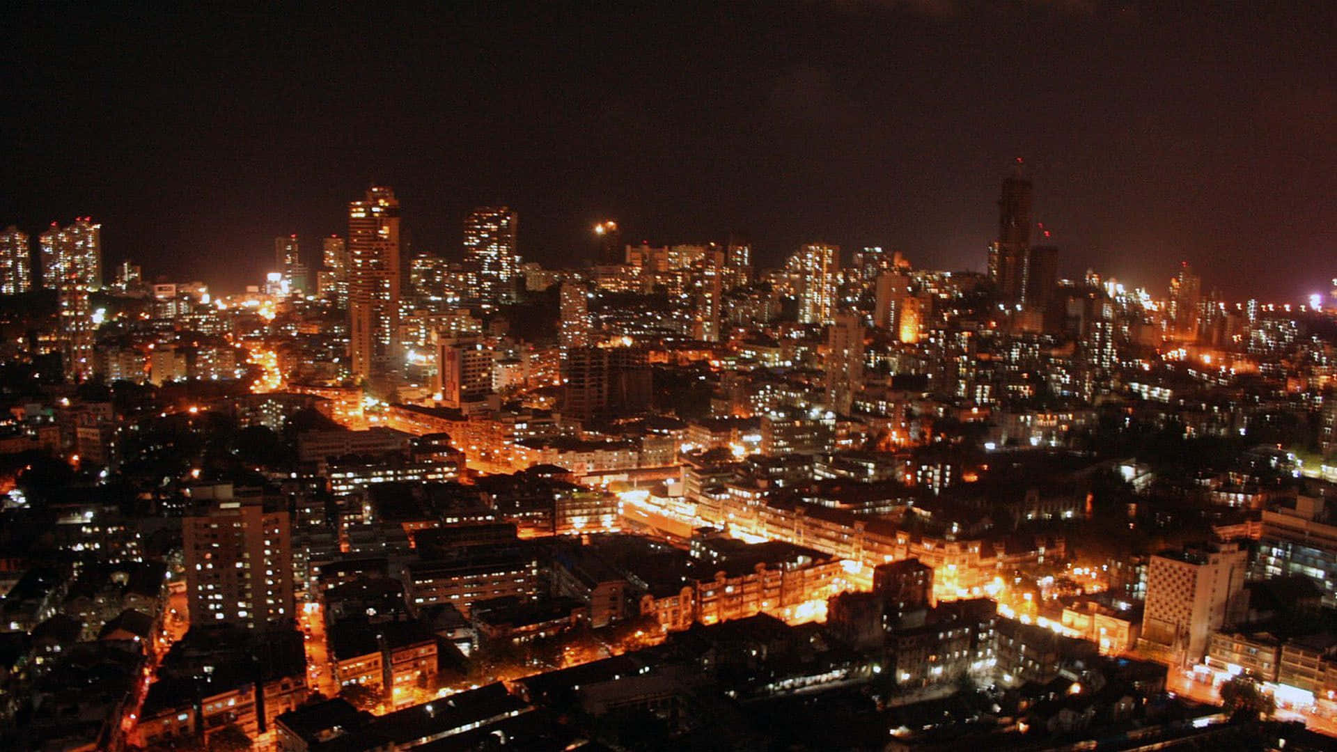1920x1080 Stunning Mumbai Skyline at Dusk