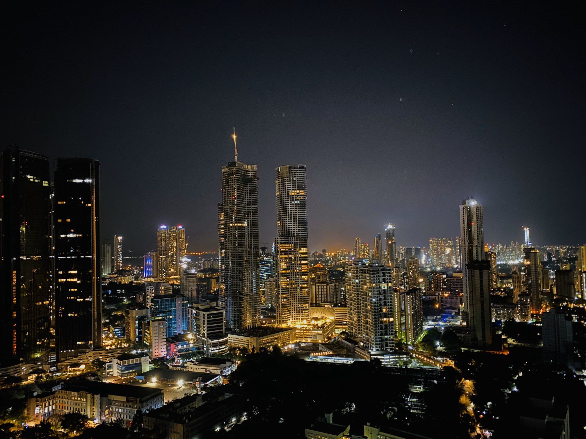 2048x1536 Debu Mishra on X: Bombay night skyline
