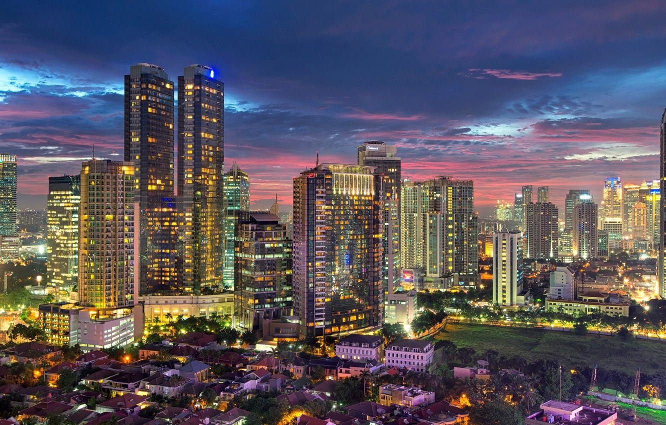 1332x850 Wallpaper city, the city, lights, building, home