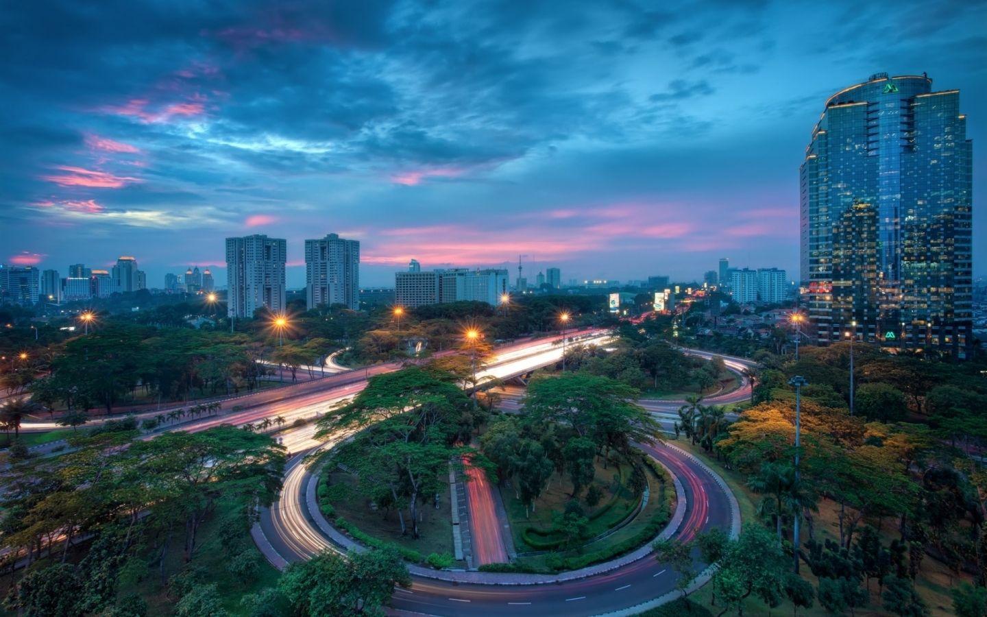 1440x900 Jakarta Indonesia Mac Wallpaper Download
