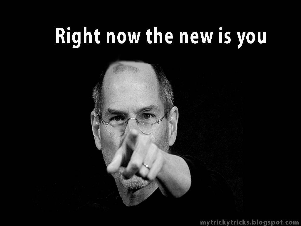 1024x768 Trickytricks: Steve Jobs Wallpaper : Words of steve jobs