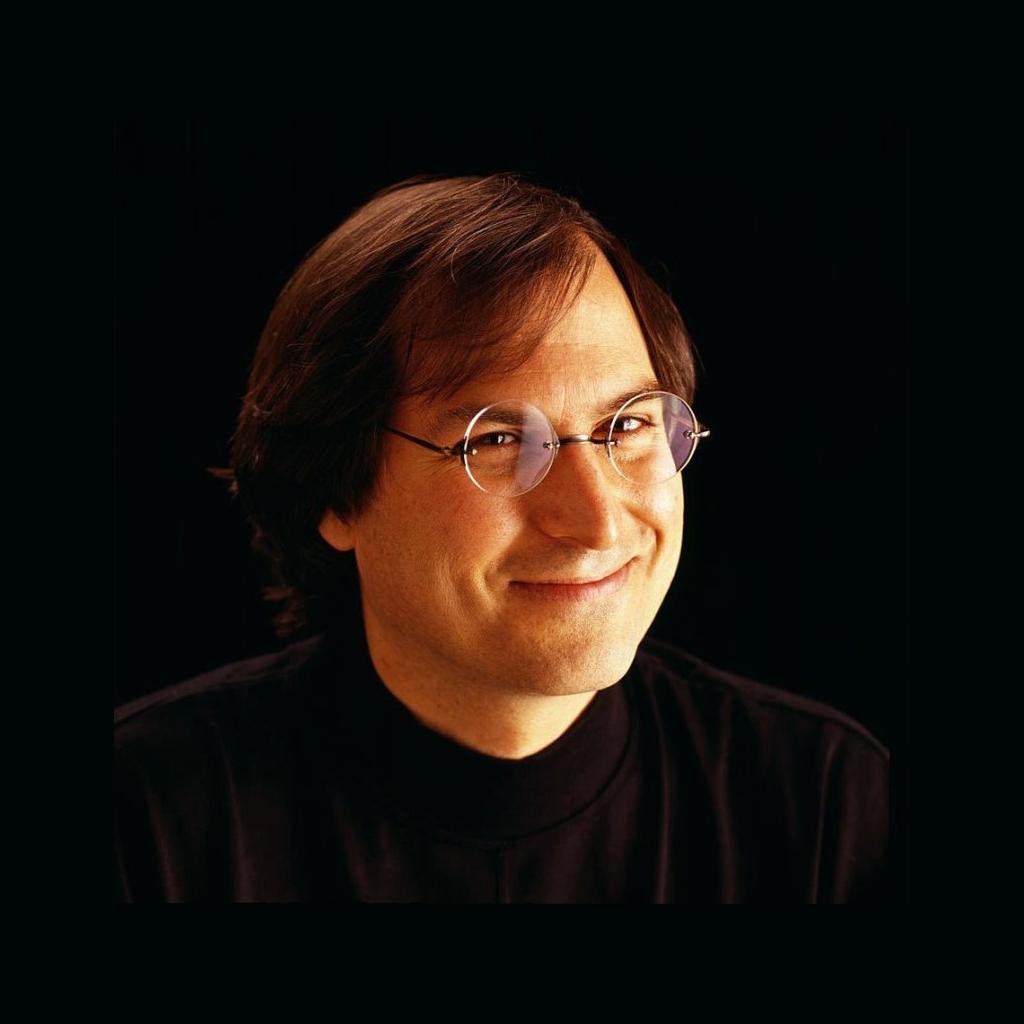 1024x1024 Steve Jobs iPad Wallpaper