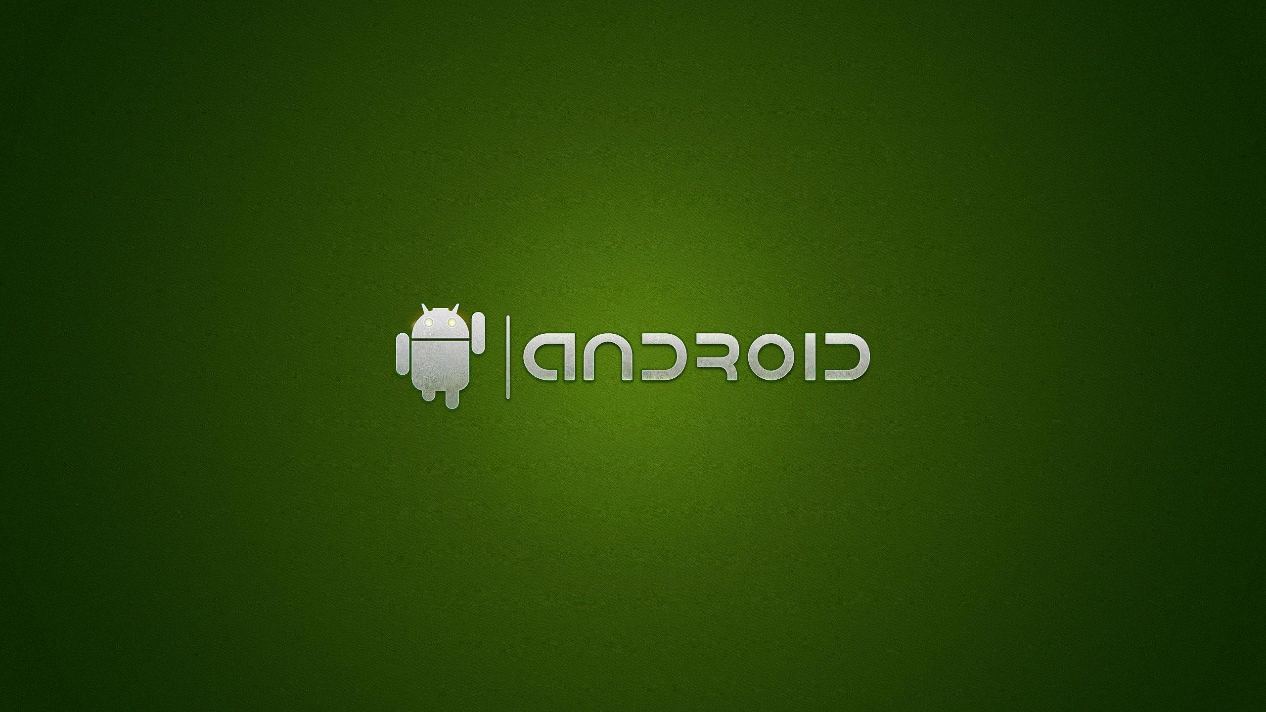 2560x1440 Android Dark Green wallpaper. Android Dark Green
