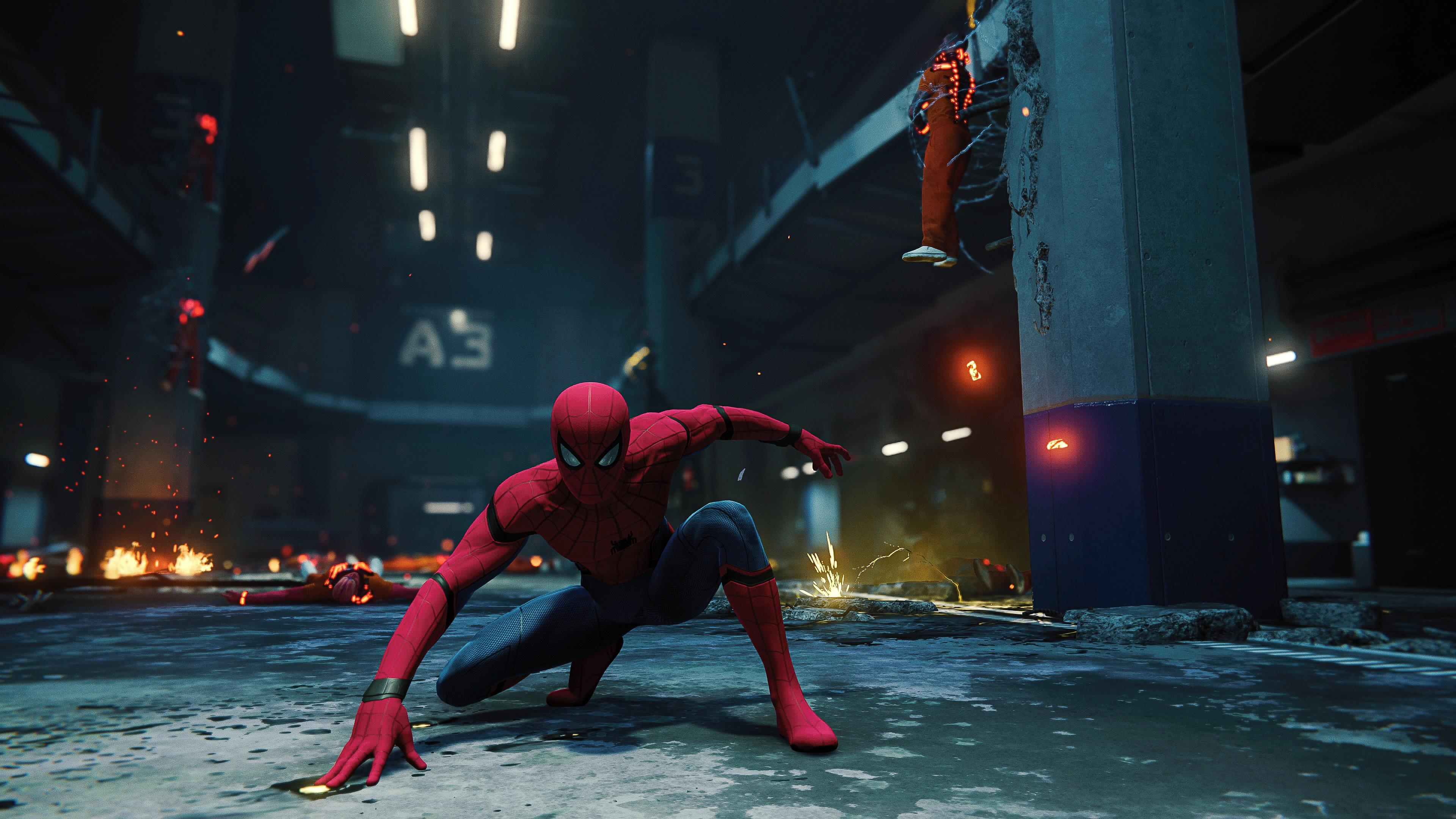 3840x2160 Spiderman 4k Ps HD Games, 4k Wallpaper, Image