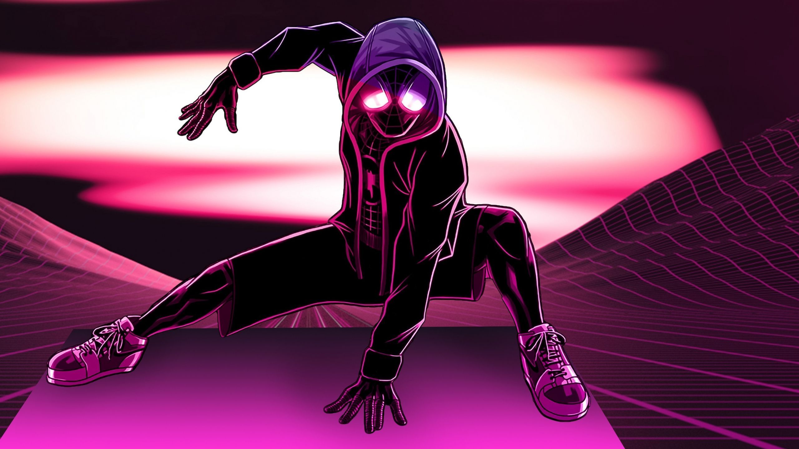 2560x1440 Download wallpaper 2560x1440 neon art