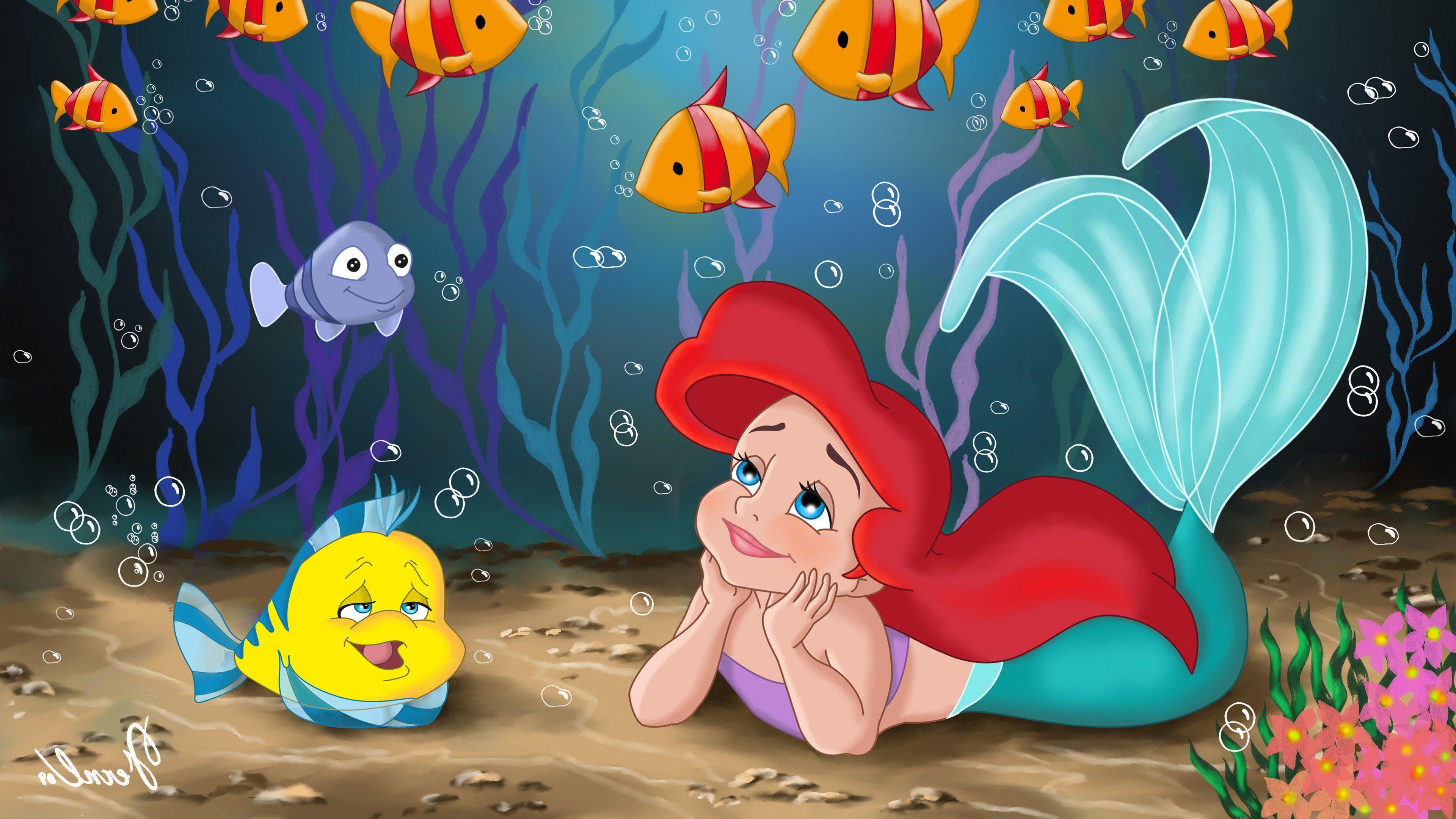 Little Mermaid Wallpapers - Top Free Little Mermaid Backgrounds ...