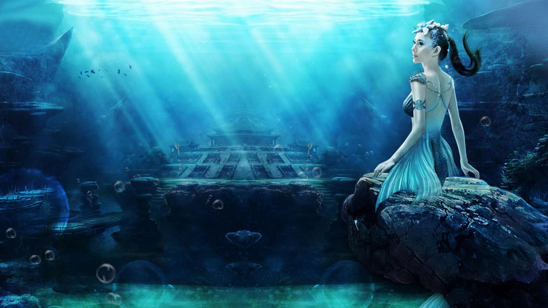1920x1080 Gallery For: The Little Mermaid Wallpaper Desktop, Little