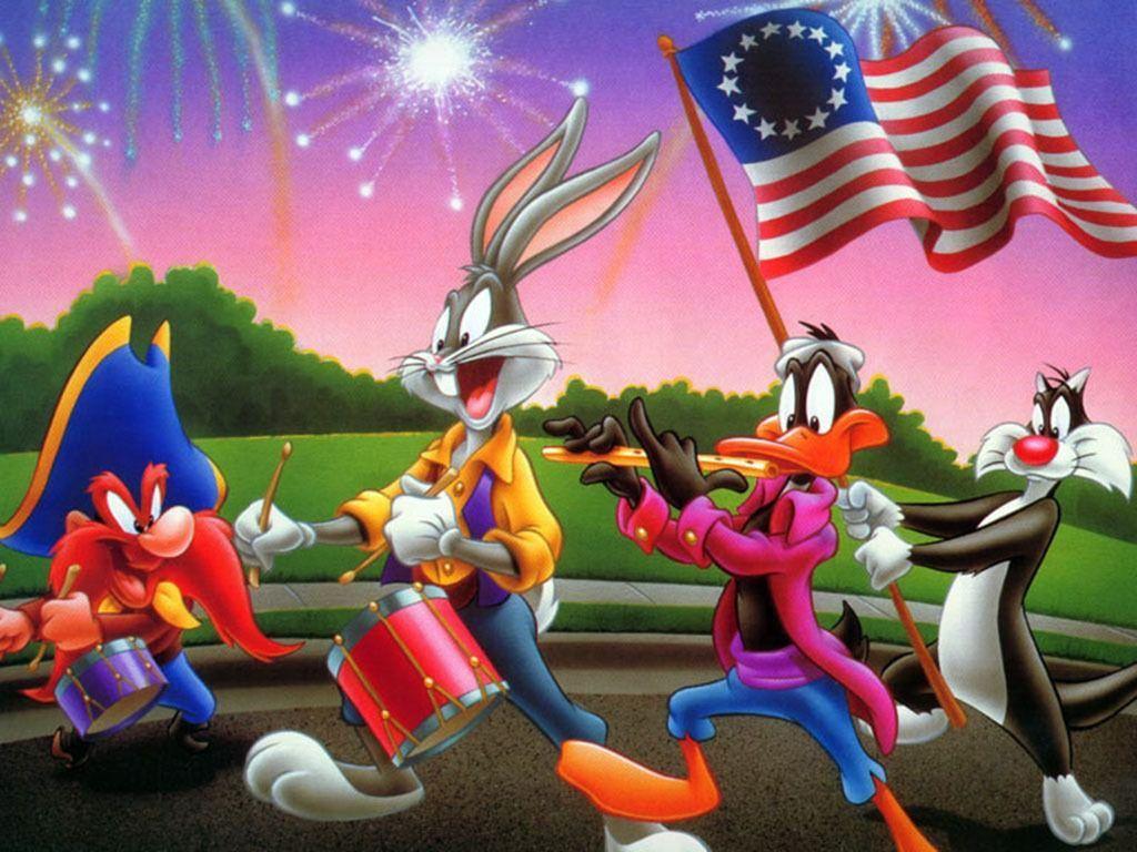 1024x768 Looney toons