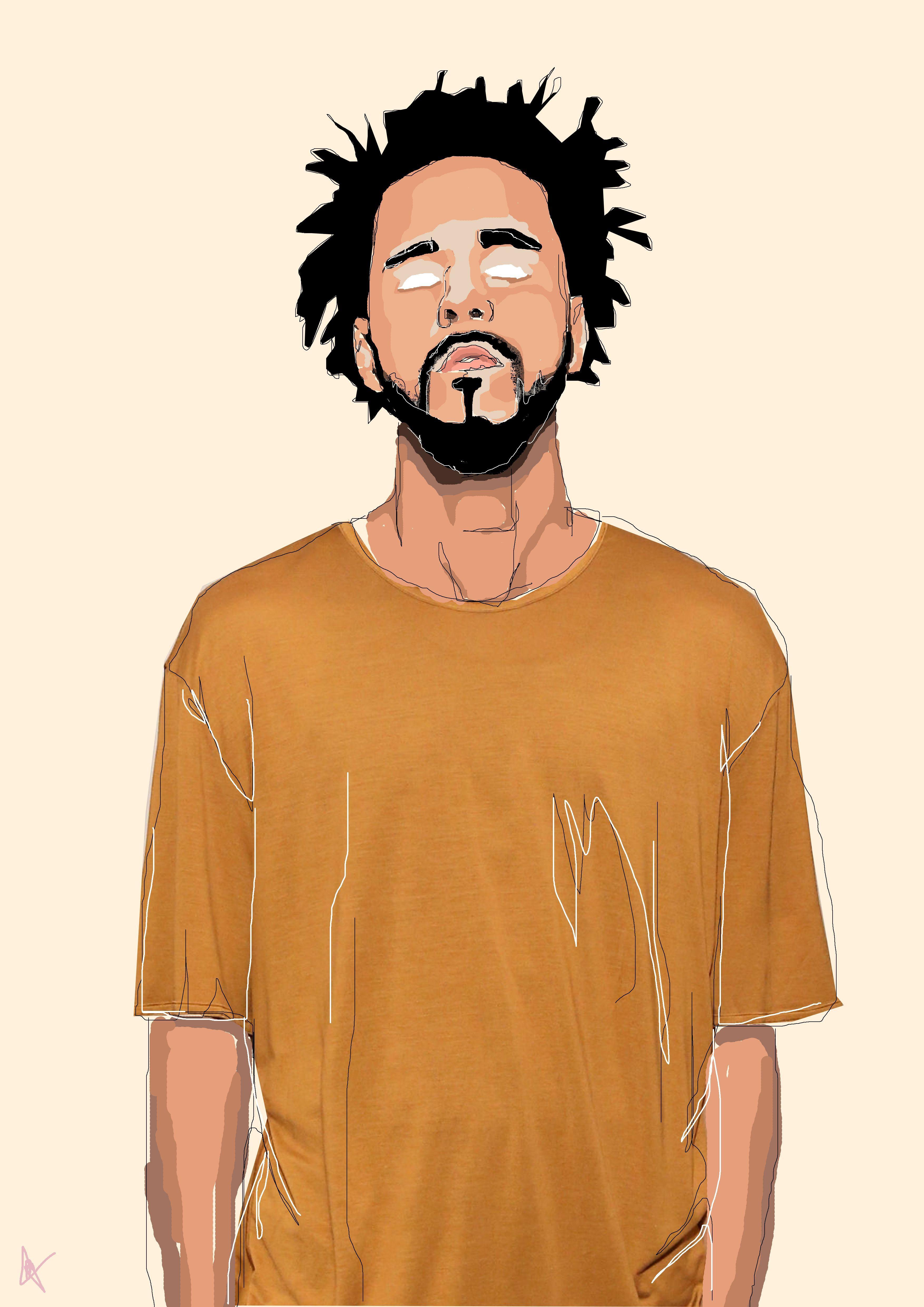 J. Cole Cartoon Wallpapers - Top Free J. Cole Cartoon Backgrounds -  WallpaperAccess