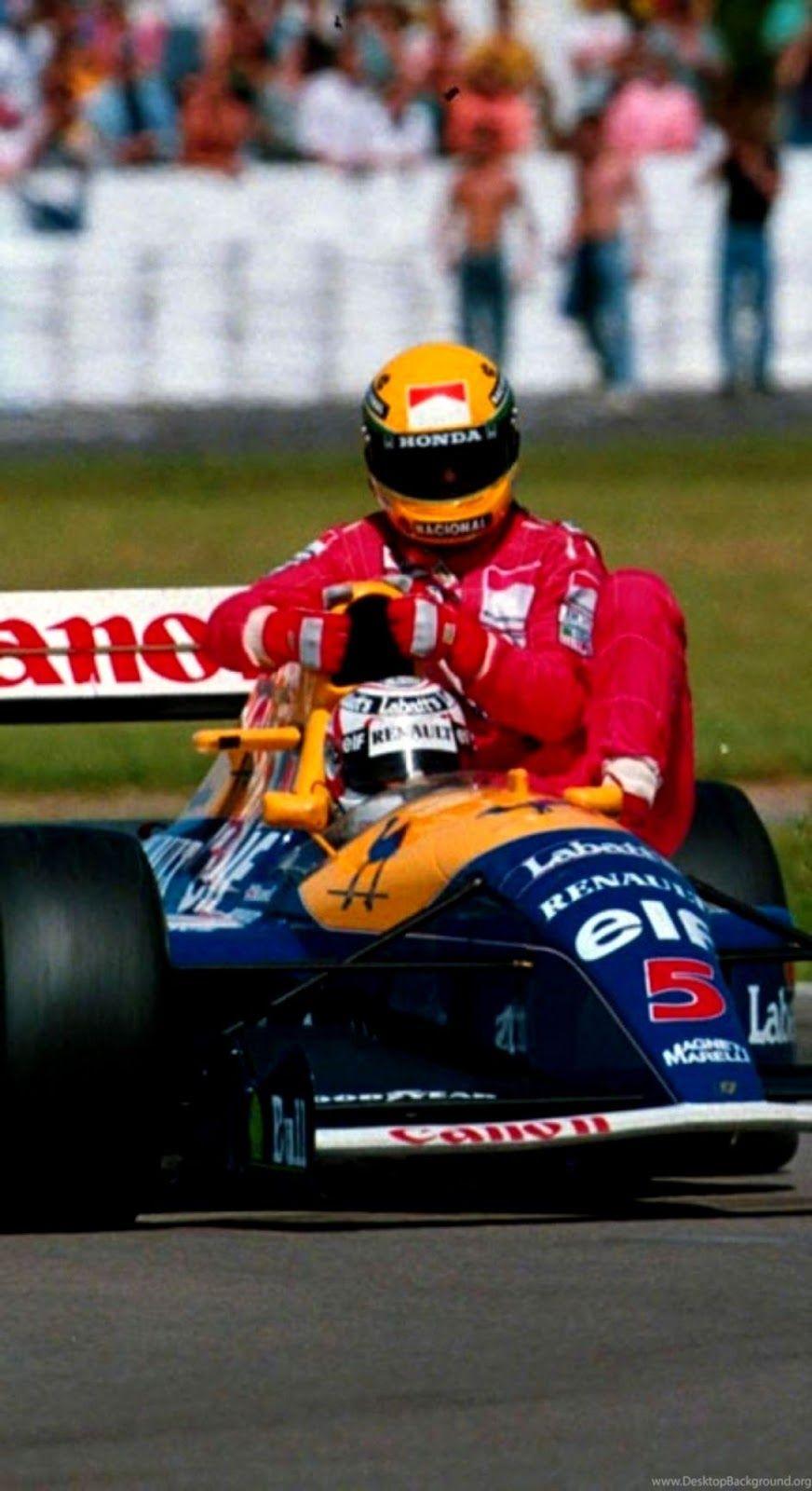 Hình nền thể thao 872x1600 Xe ô tô F1 Ayrton Senna