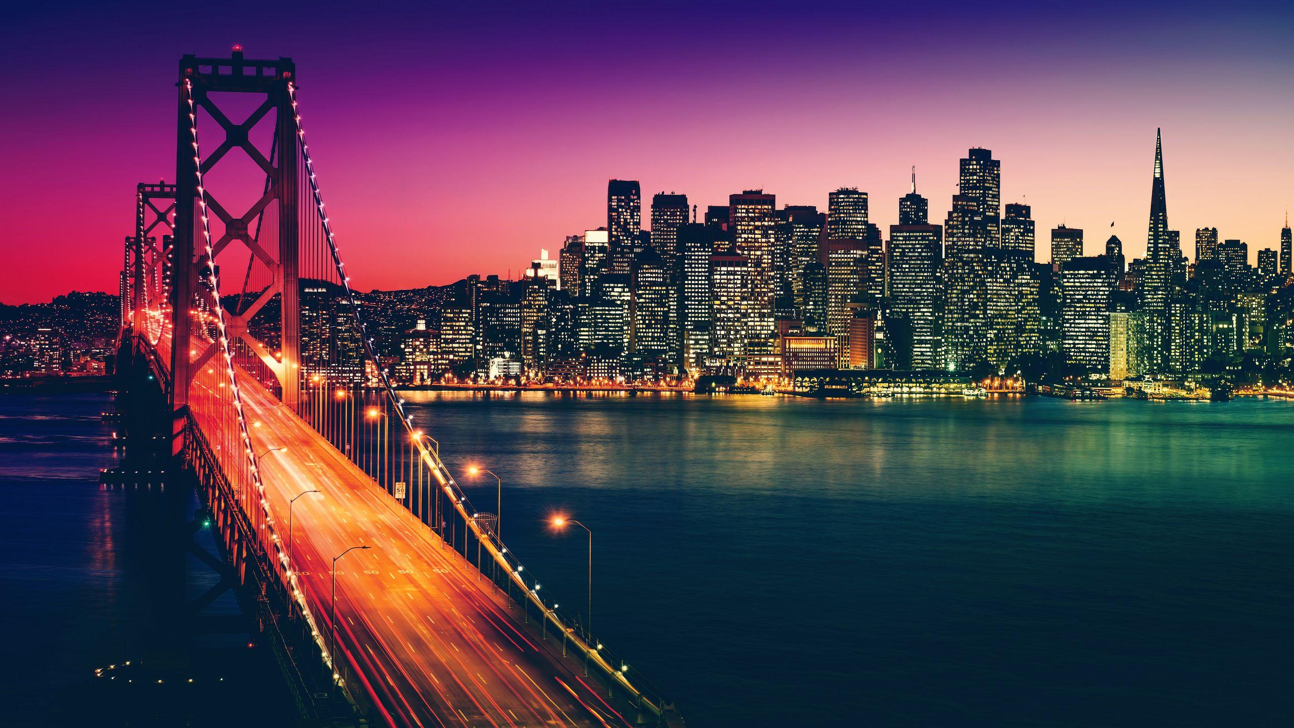 2560x1440 San Francisco California Cityscape 4k 1440P