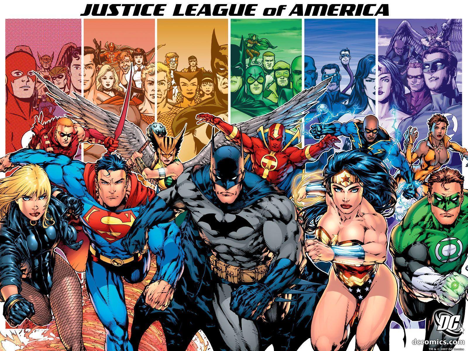 1600x1200 DC Superheroes Wallpaper