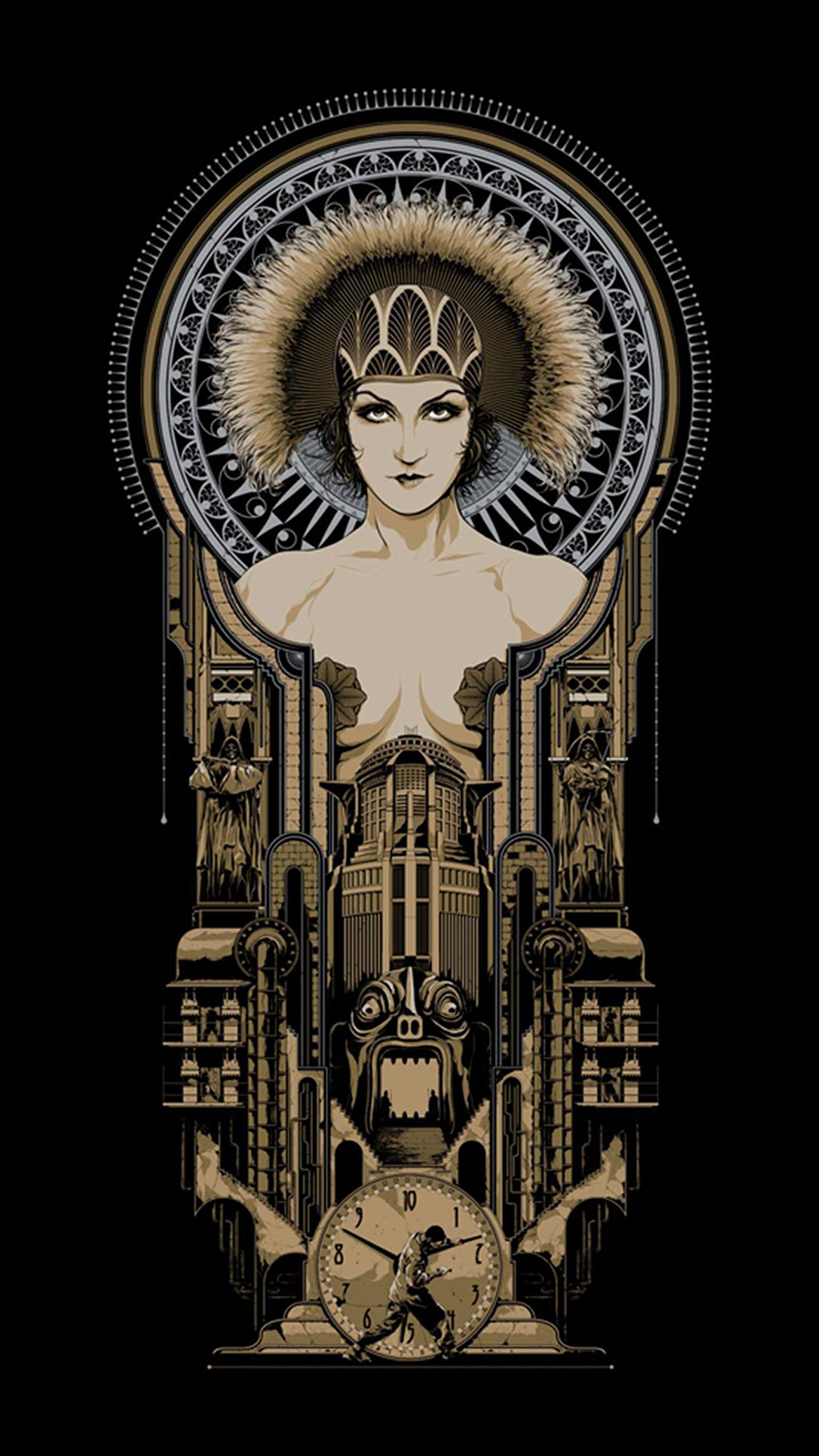 1536x2732 Metropolis (1927) Phone Wallpaper