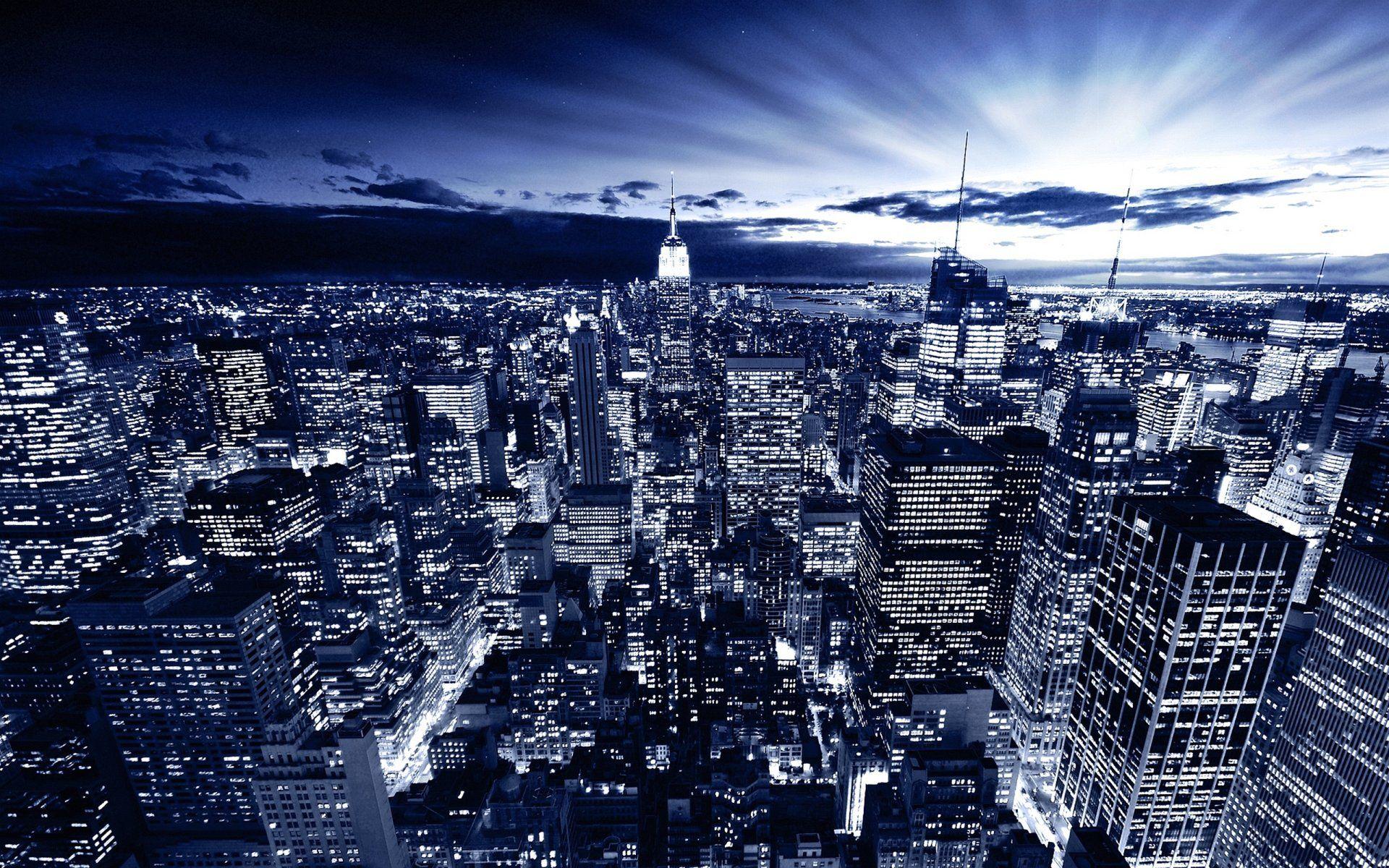 1920x1200 Metropolis Wallpaper
