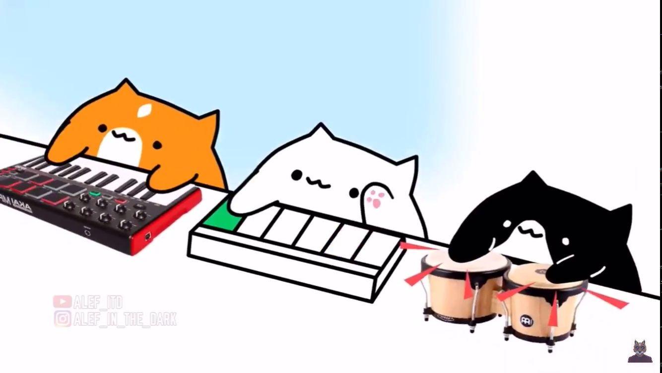 Картинка bongo cat