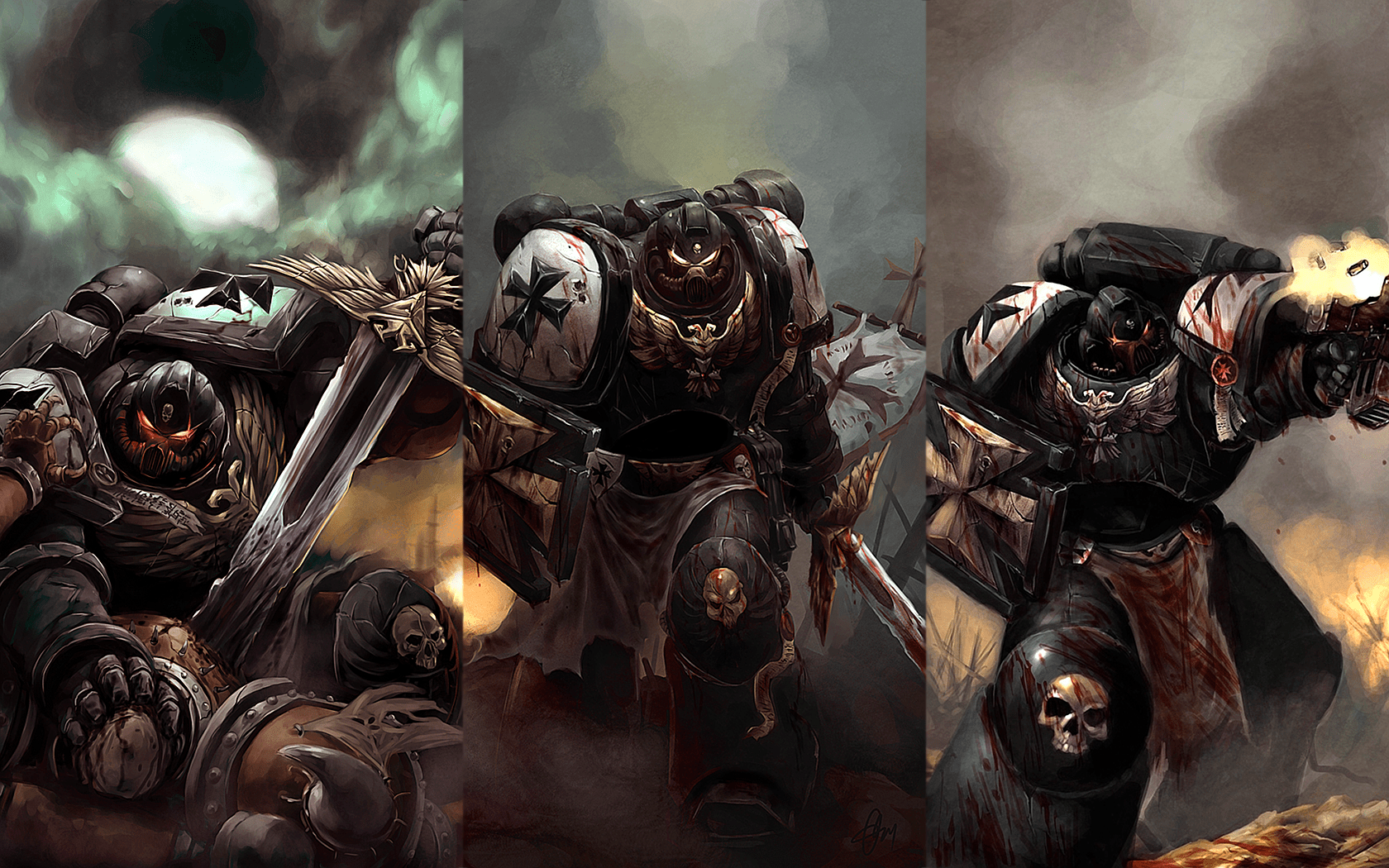 1680x1050 Templars Wallpaper