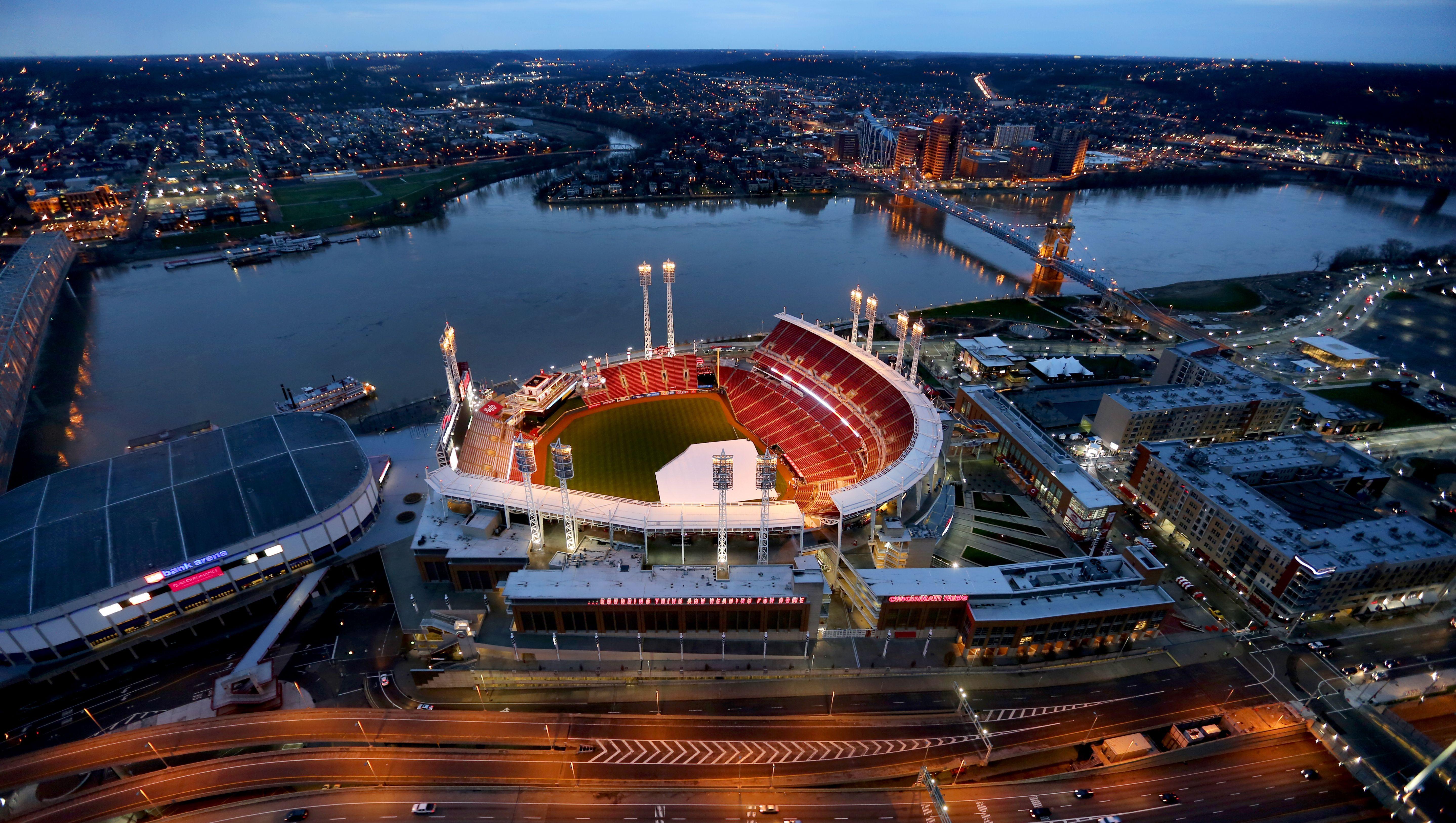 5754x3251 cincinnati reds HD wallpaper
