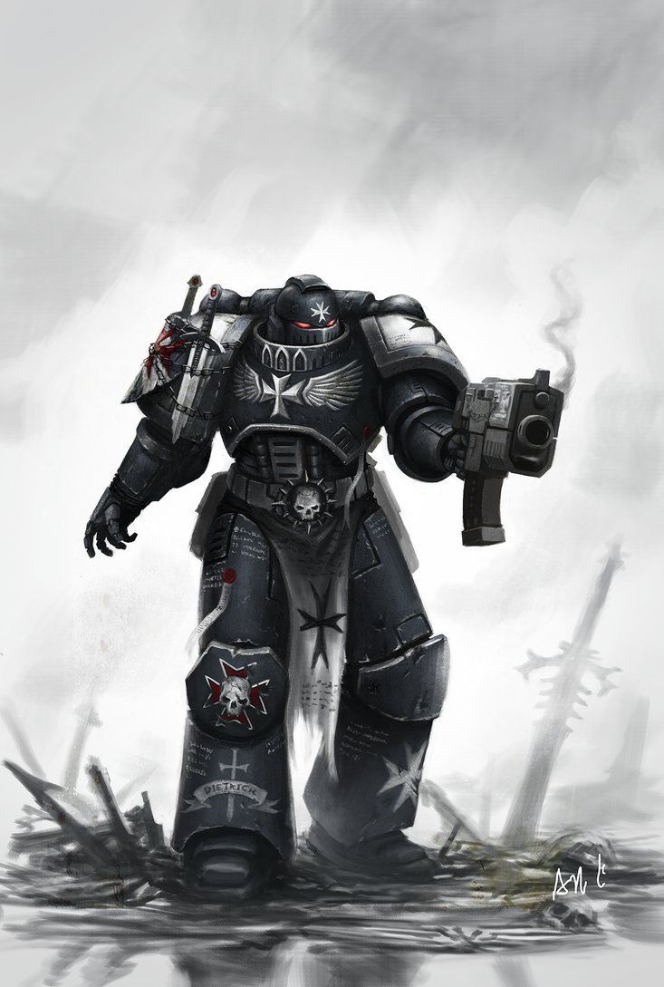 733x1089 Rare and cool Templar art