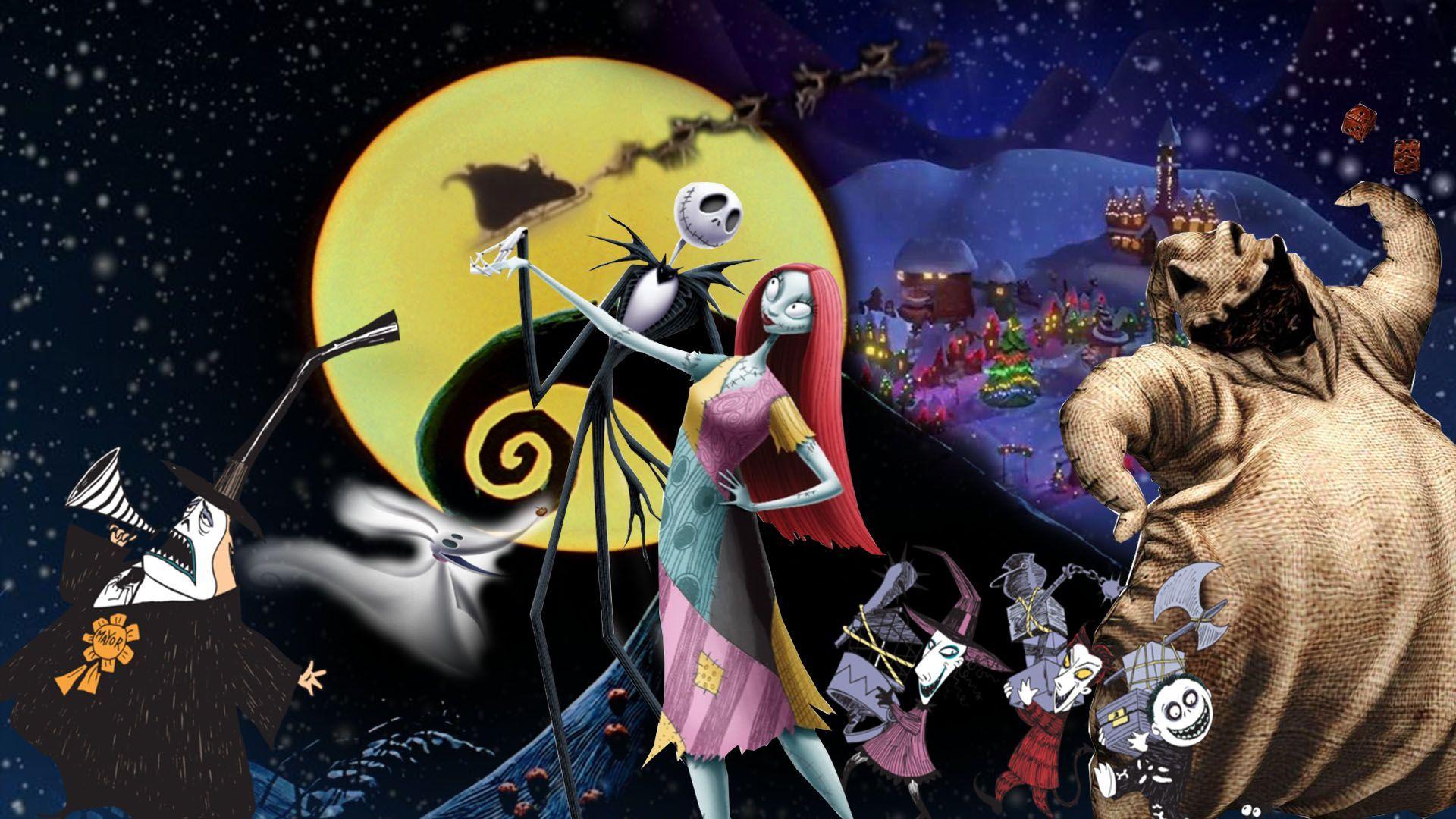 Nightmare Before Christmas Wallpapers Top Free Nightmare Before Christmas Backgrounds Wallpaperaccess