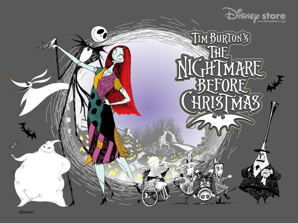 1024x768 Wallpaper. The Nightmare Before Christmas