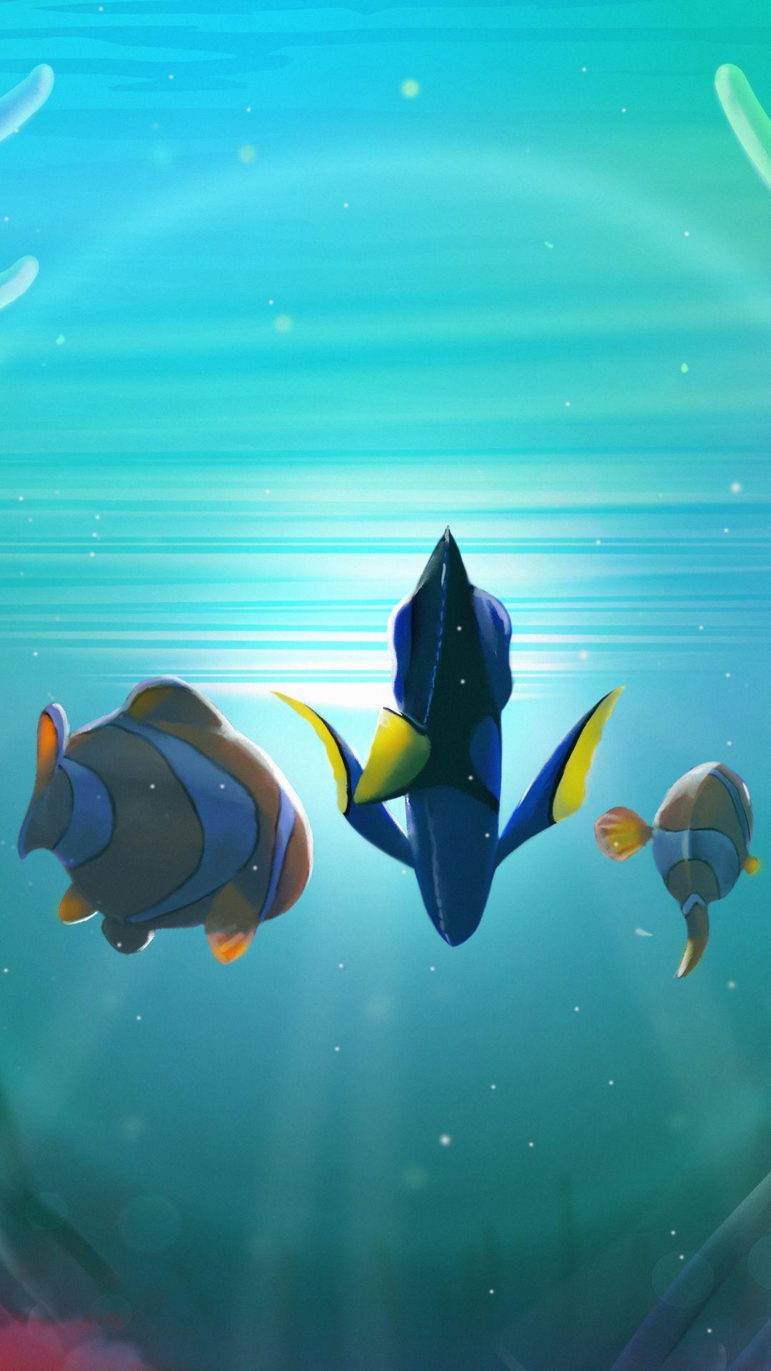1080x1920 Movie Finding Dory (1080x1920) Wallpaper