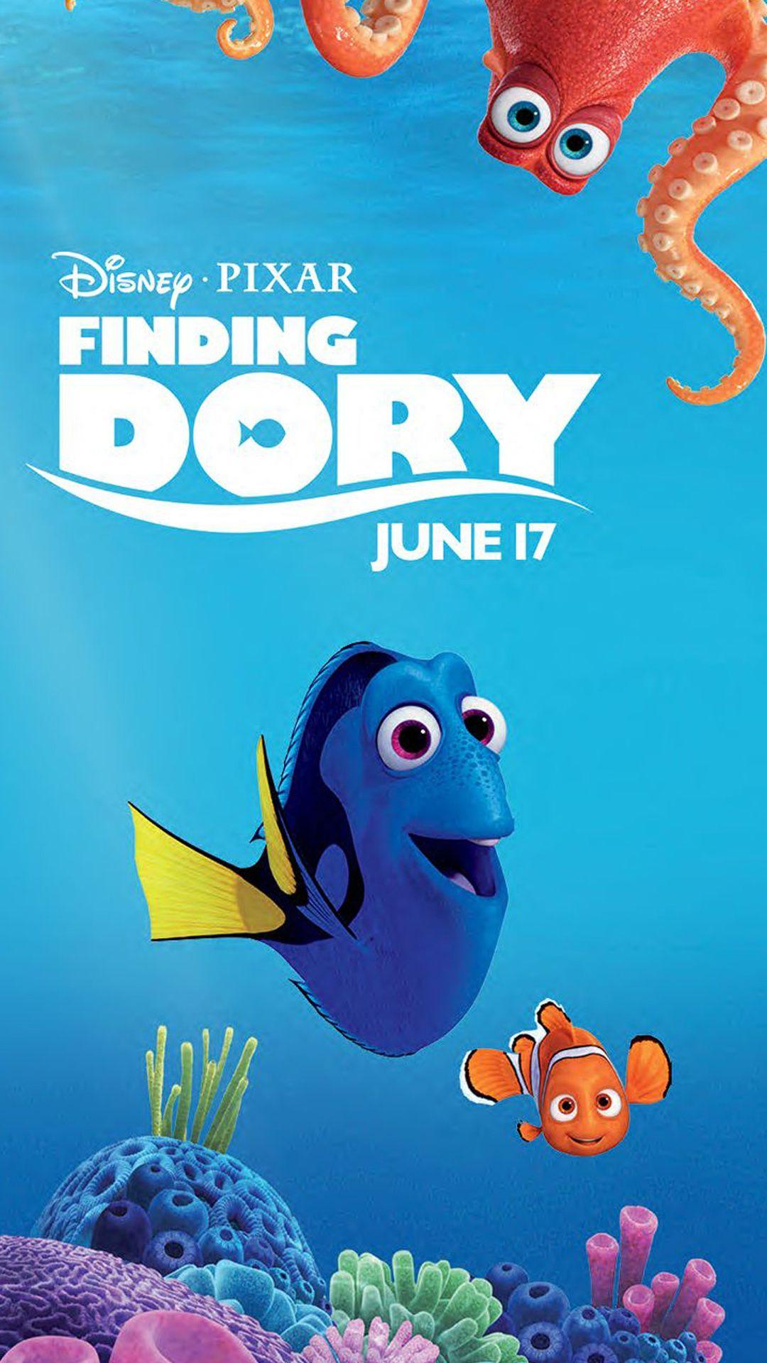 1080x1920 Wallpaper iPhone Finding Dory 7 Background Finding