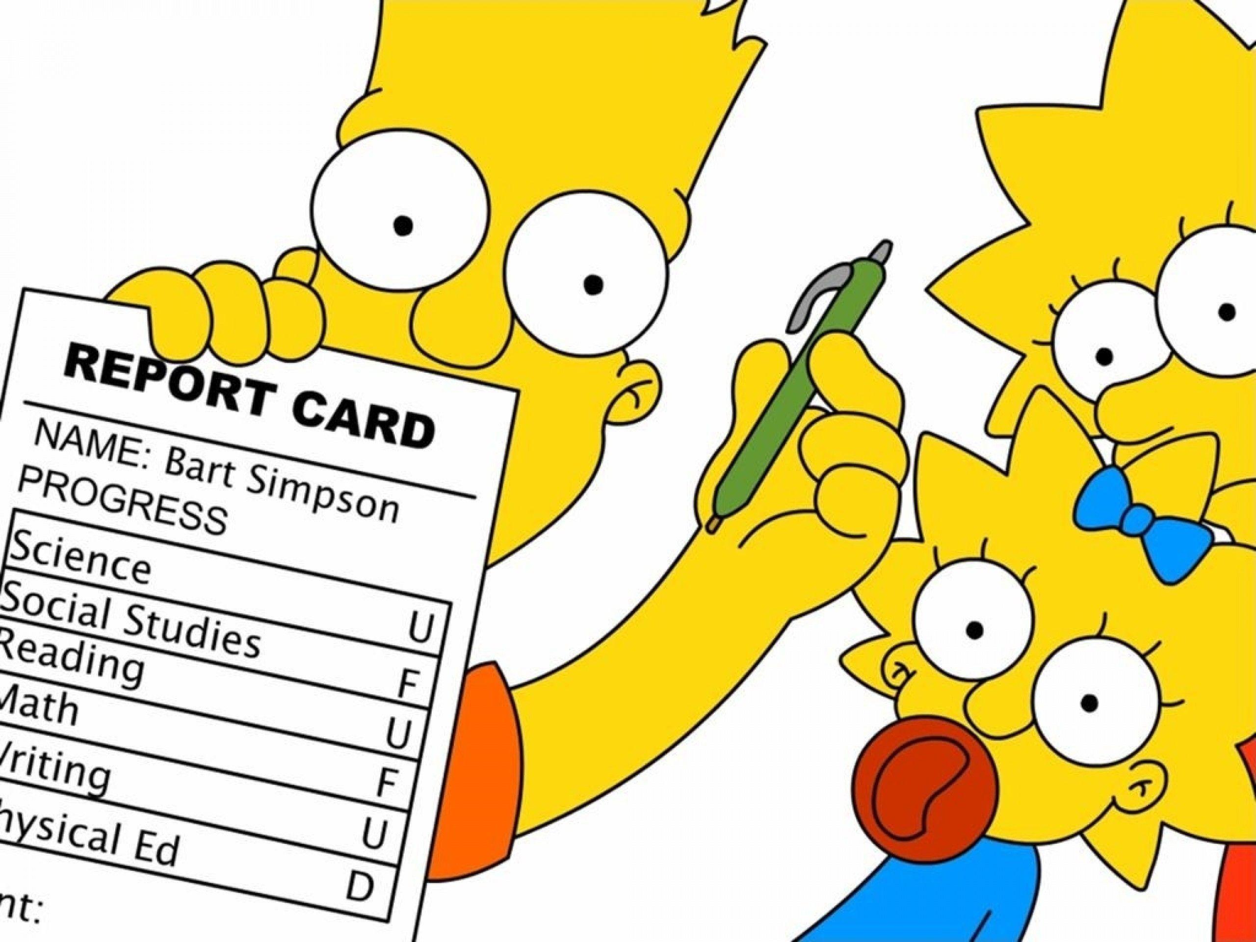 Hình nền HD 2560x1920 Bart Simpson