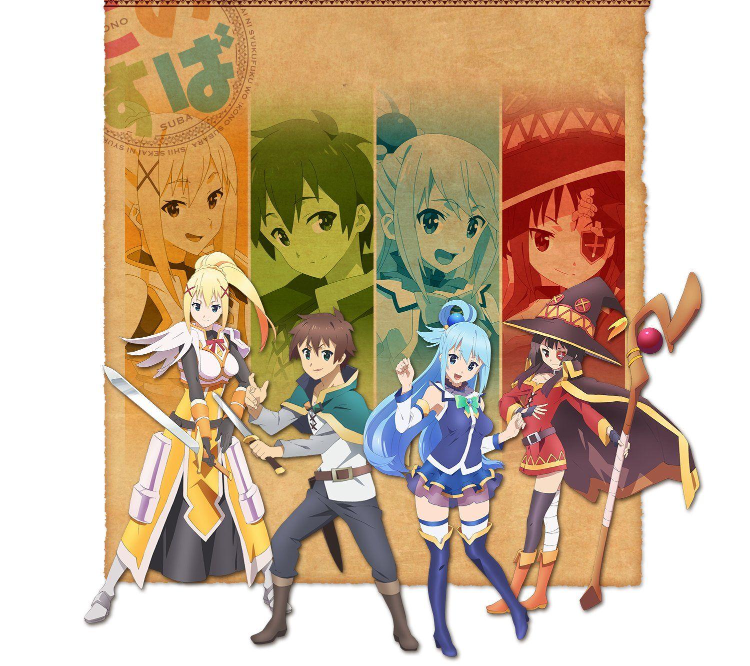 Konosuba K Wallpapers Top Free Konosuba K Backgrounds Wallpaperaccess