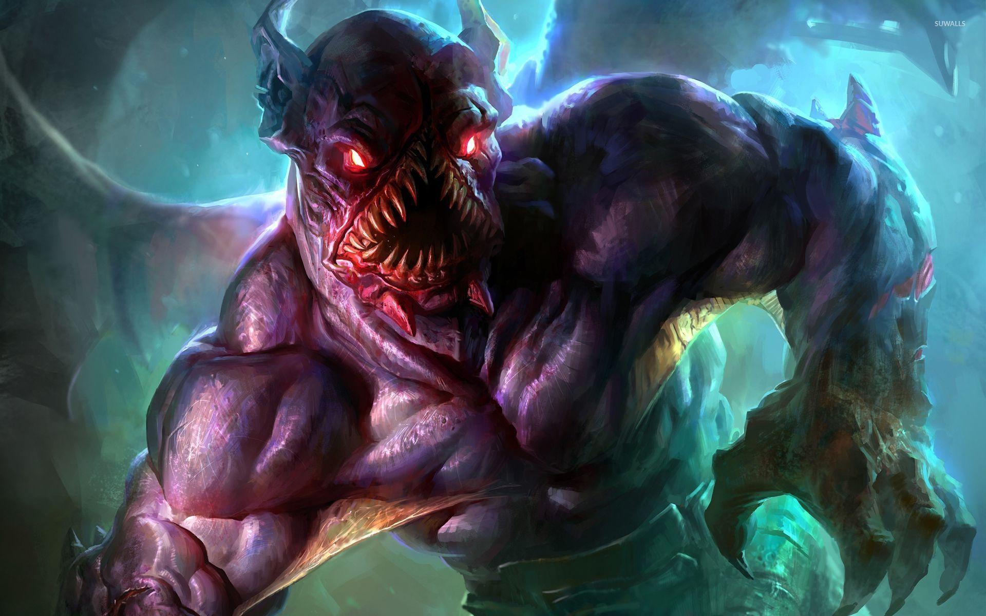 1920x1200 Monster in Dota 2 wallpaper wallpaper