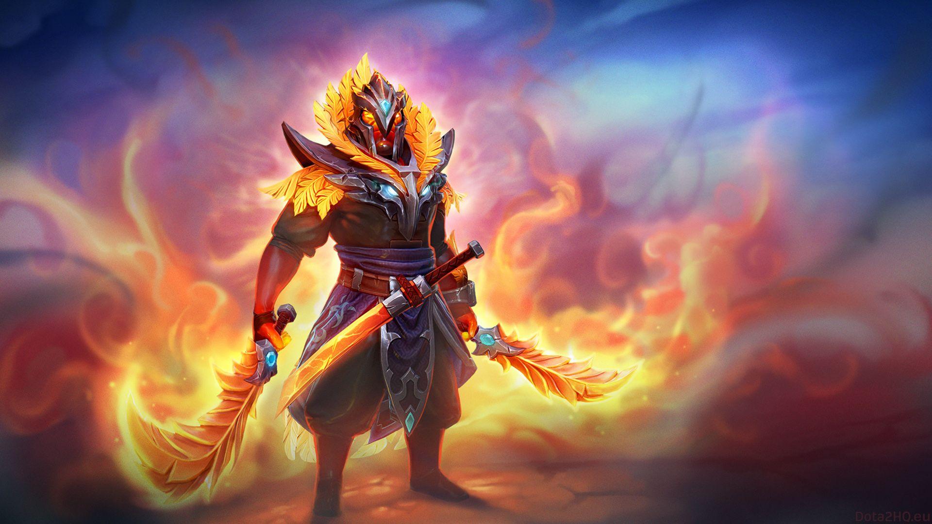 1920x1080 Ember Spirit Fury of the Flame Warrior 2 Wallpaper