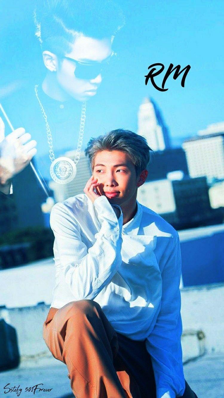 750x1334 BTS RM Wallpaper