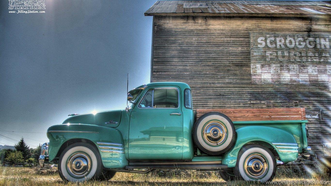 1366x768 Chevrolet Trucks Wallpaper Image Desktop Background