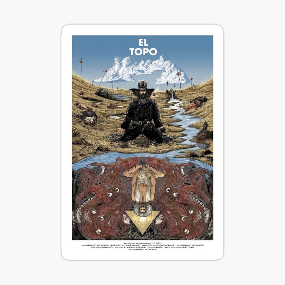 1000x1000 El Topo (1970) Poster
