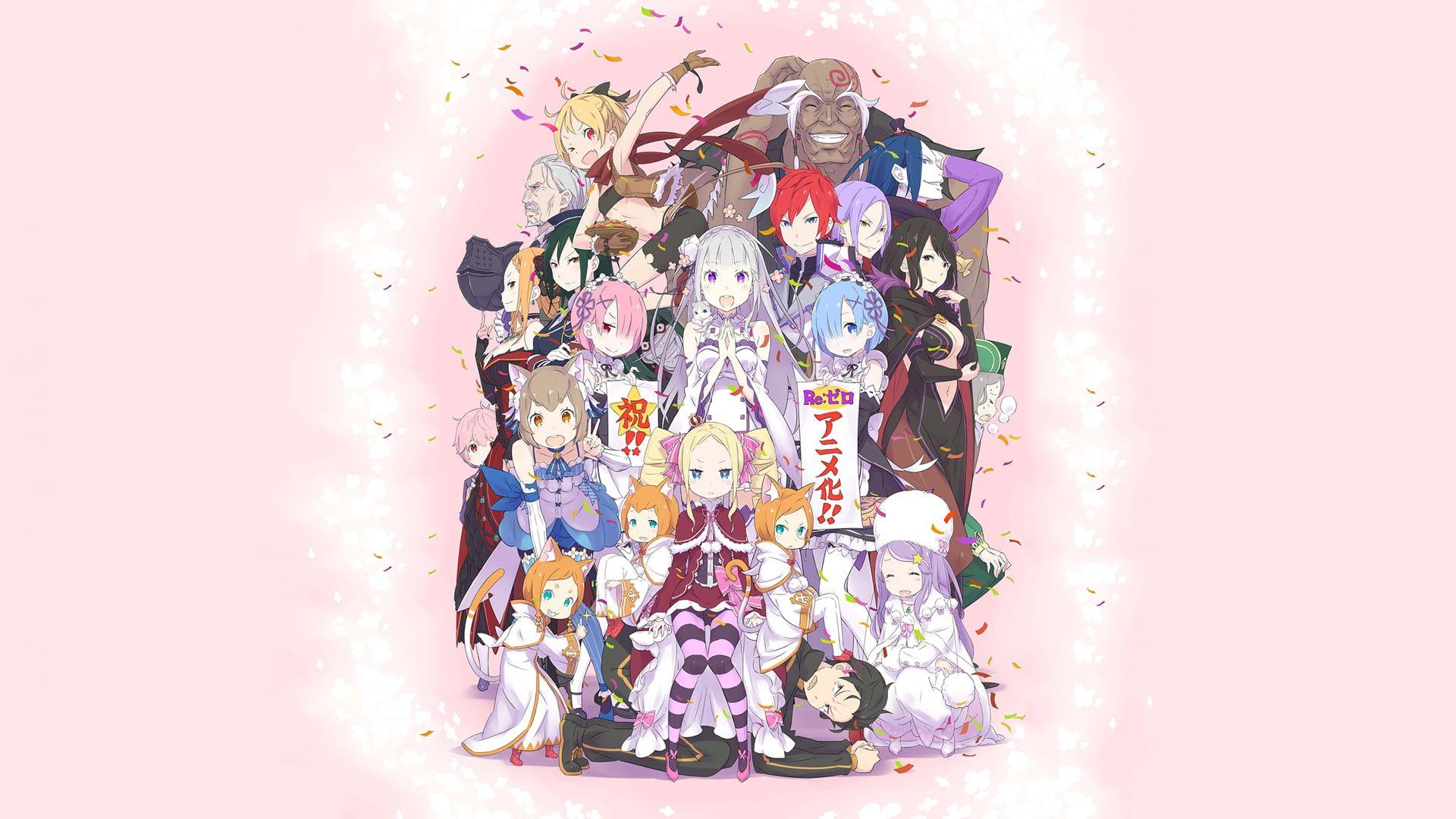 1920x1080 Re:Zero − Starting Life in Another World anime wallpaper HD