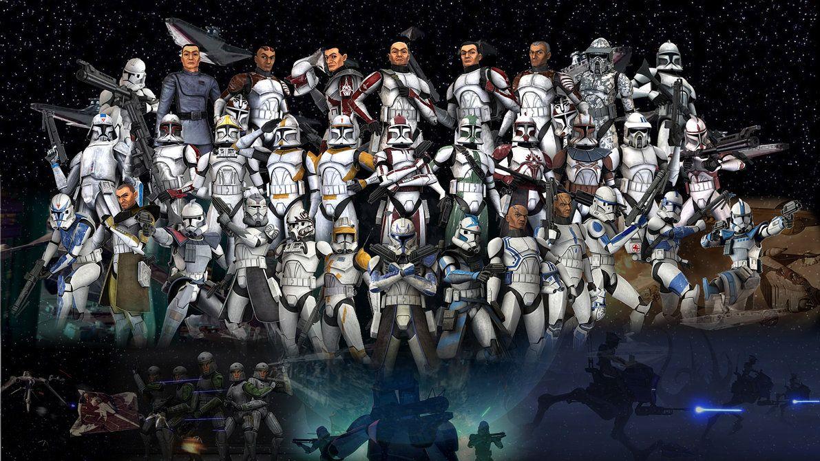 Star Wars Clone Troopers Wallpapers Top Free Star Wars Clone Troopers Backgrounds Wallpaperaccess