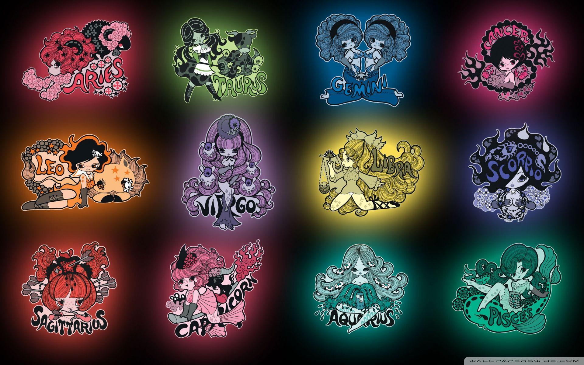 1920x1200 Zodiac Signs ❤ 4K HD Desktop Wallpaper for 4K Ultra HD TV