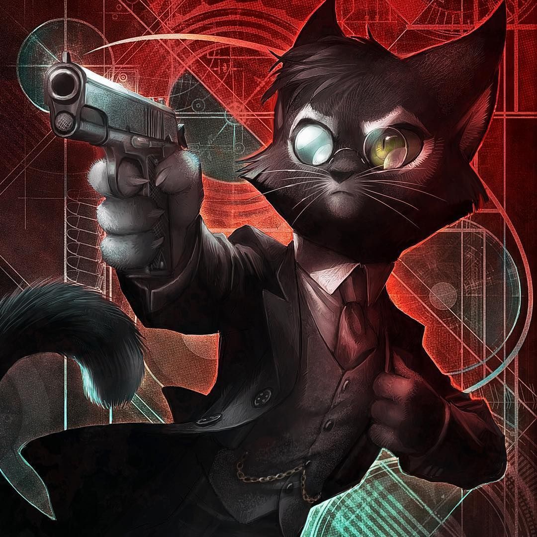 1080x1080 Mordecai #lackadaisy #lackadaisycats