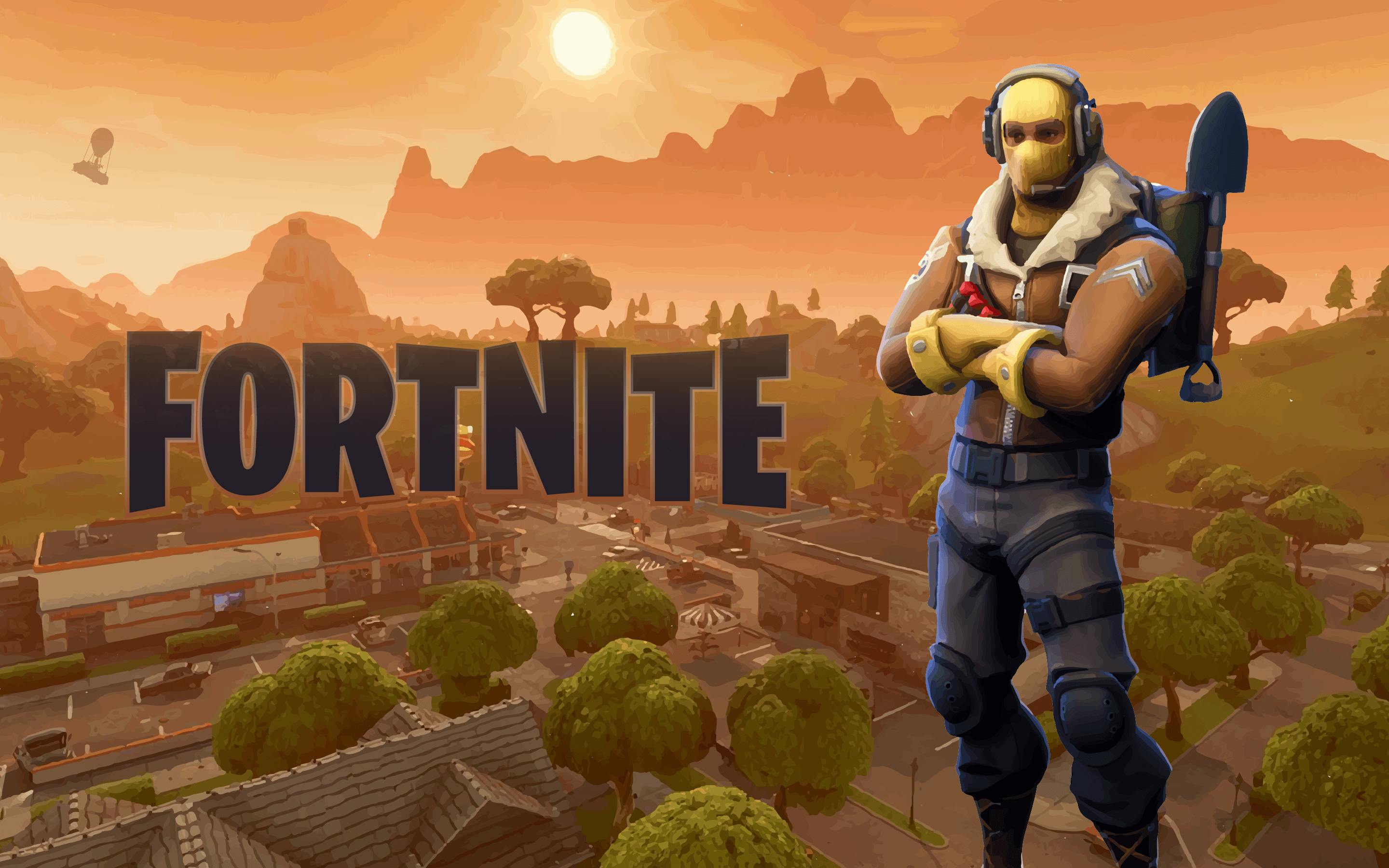 2880x1800 Clean Raptor Hình nền: FortNiteBR