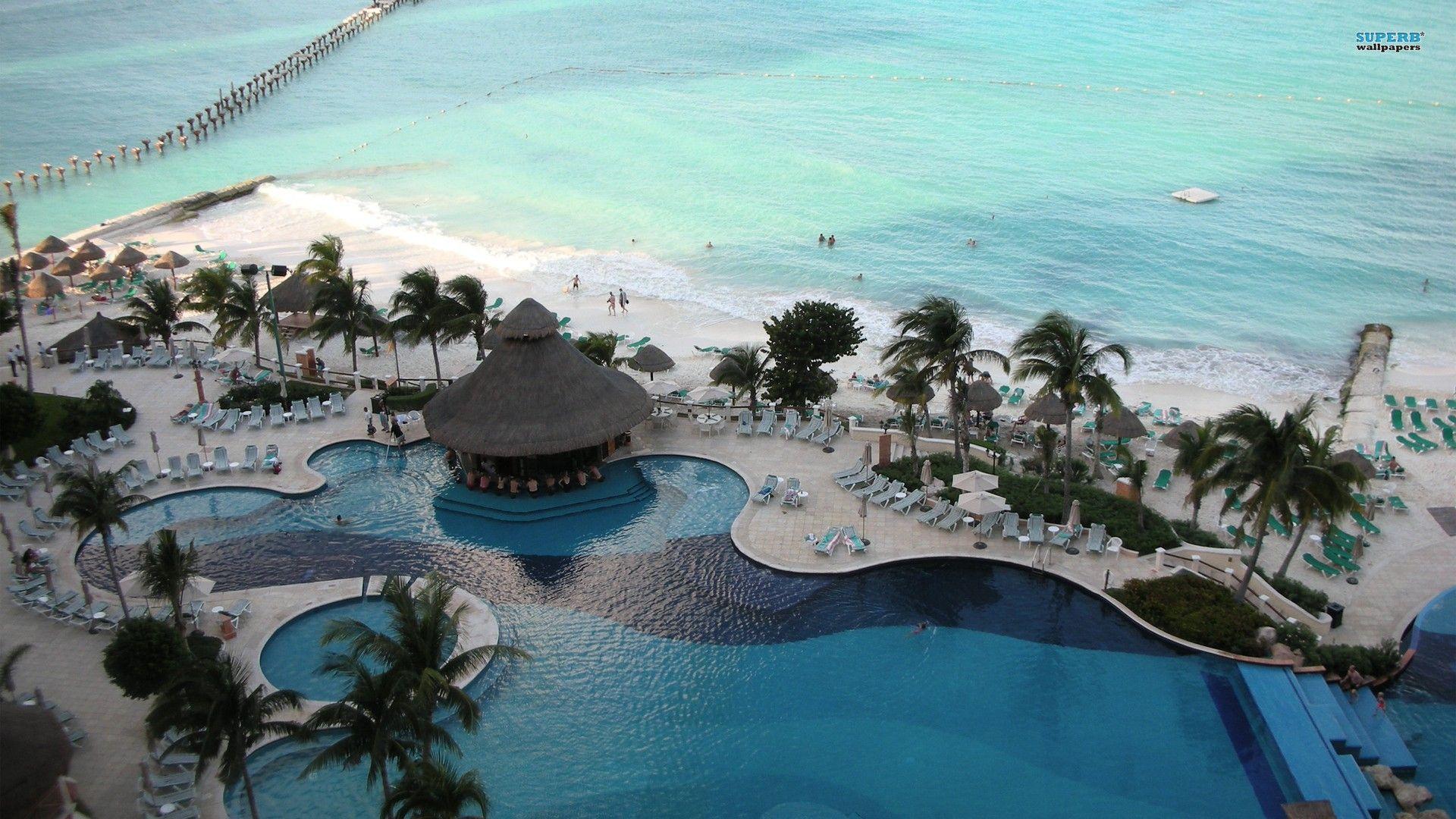 1920x1080 summer, Cancun, Beaches Wallpaper HD / Desktop and Mobile