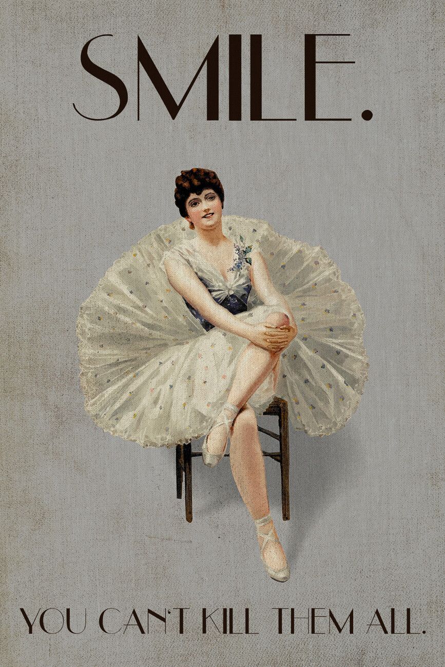 867x1300 Keep Smiling Wall Mural. Buy online at
