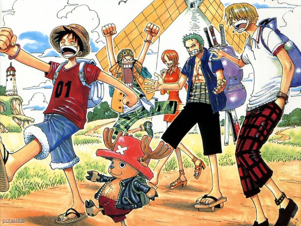 1024x768 Oda Eiichirou Anime