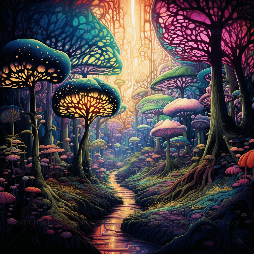 Trippy Forest Wallpapers - Top Free Trippy Forest Backgrounds ...