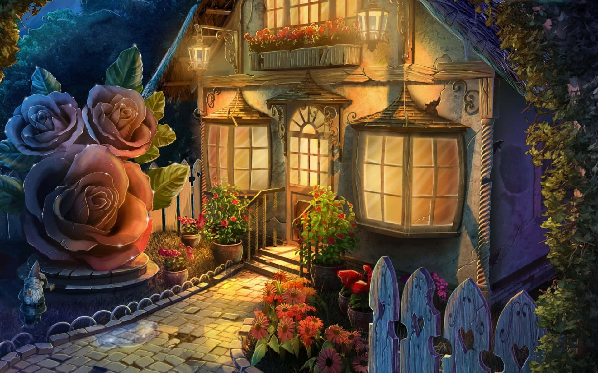 1920x1200 Beautiful Painting Wallpaper