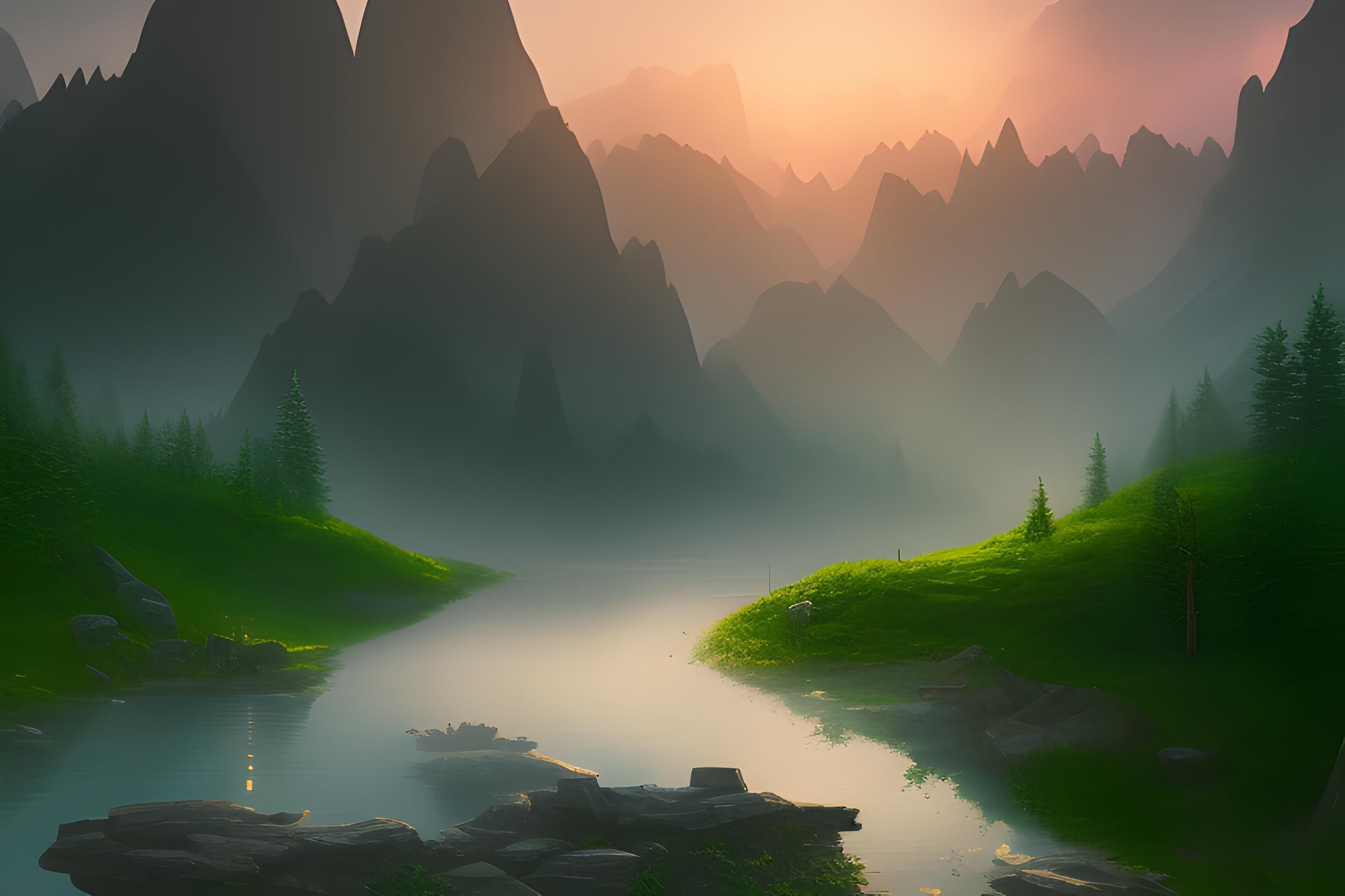Sunrise Art Wallpapers - Top Free Sunrise Art Backgrounds - WallpaperAccess