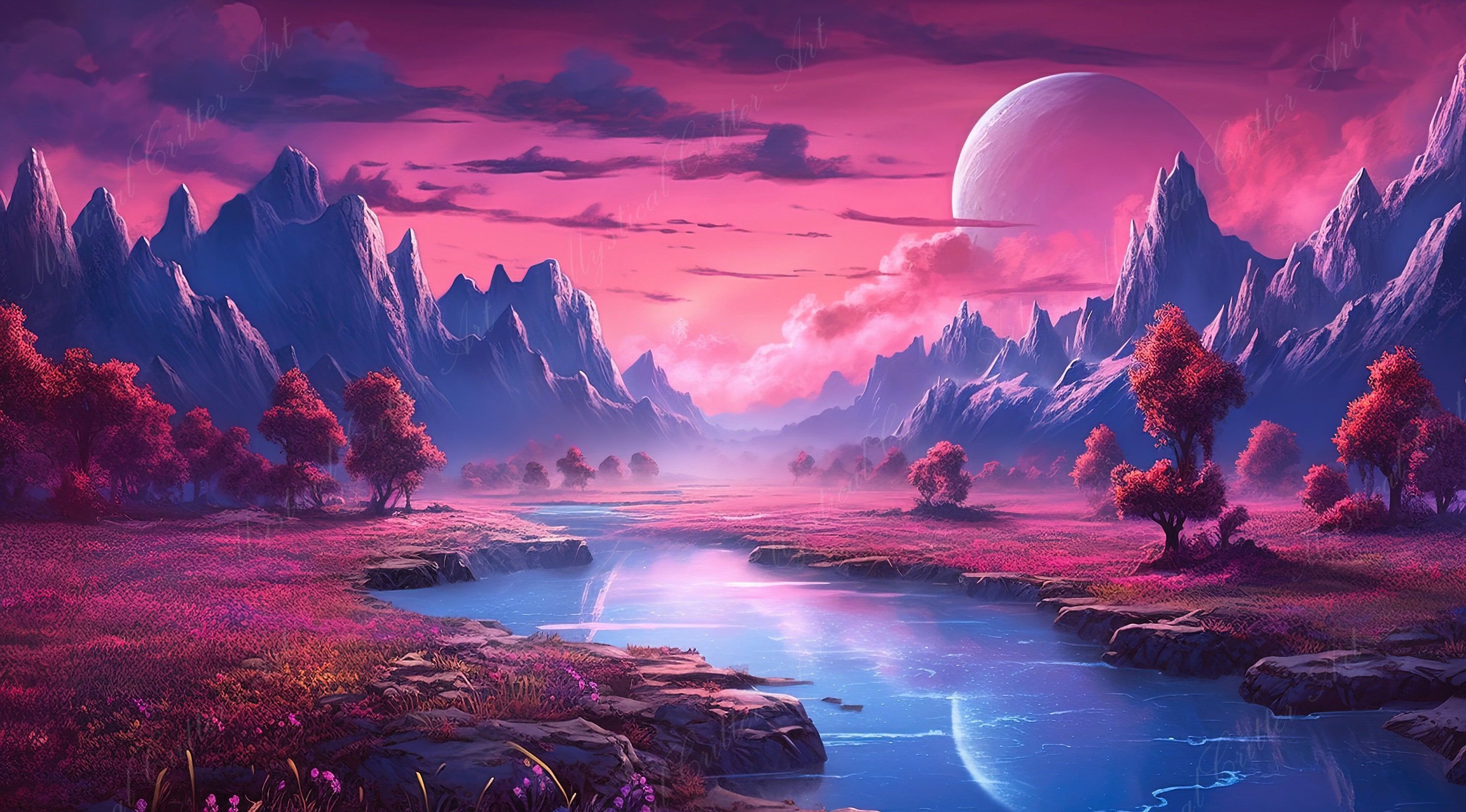 3000x1663 Magical Background Vol. 8 Landscape