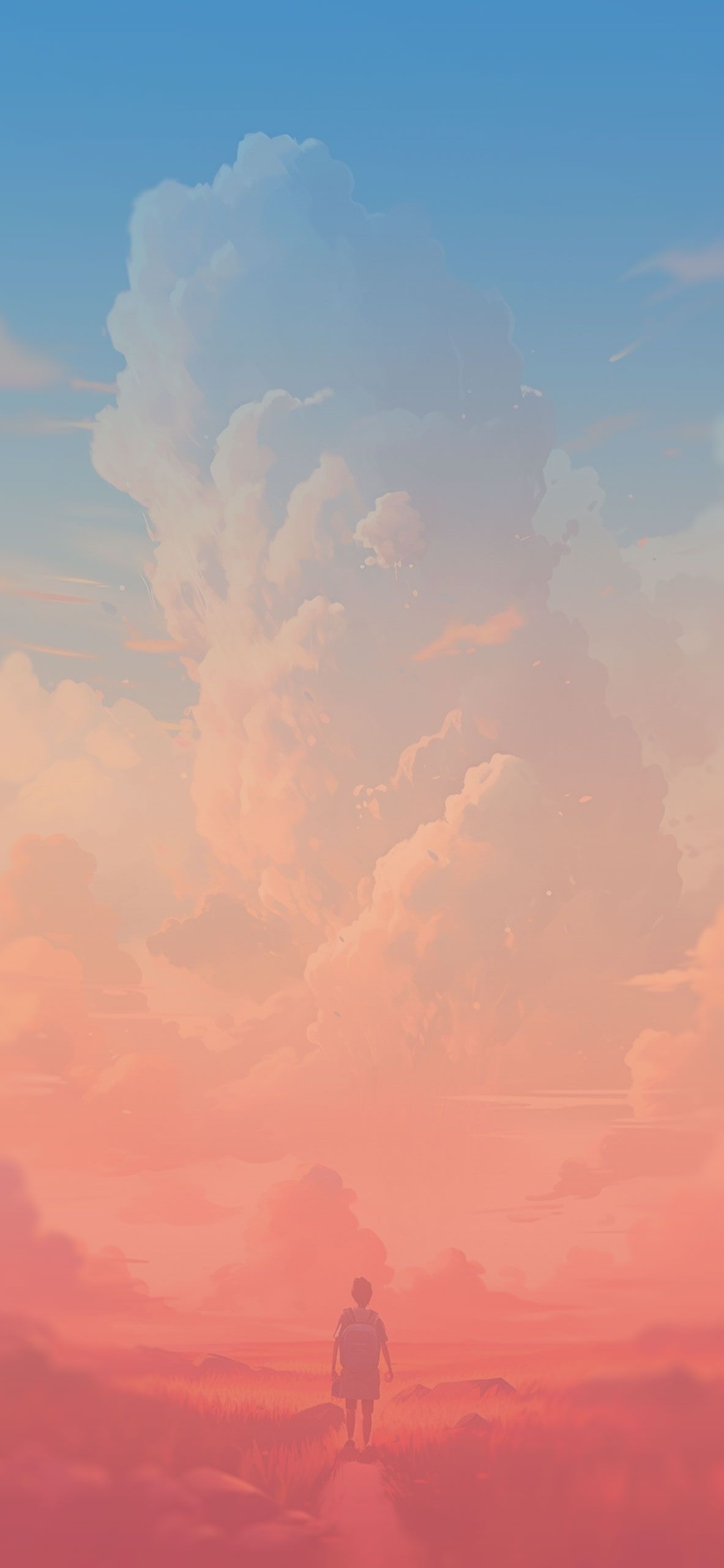 1183x2560 Epic Sky & Clouds Art Wallpaper