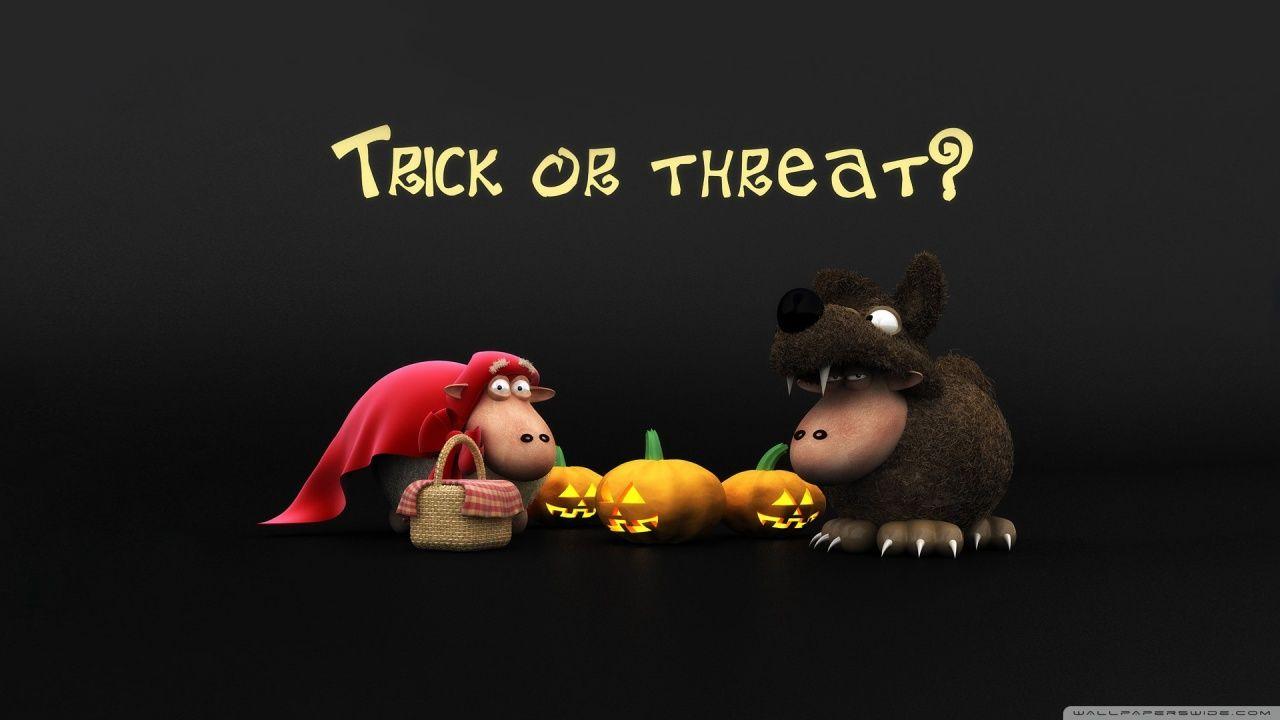1280x720 Halloween Sheeps Trick Or Threat Screen ❤ 4K HD Desktop