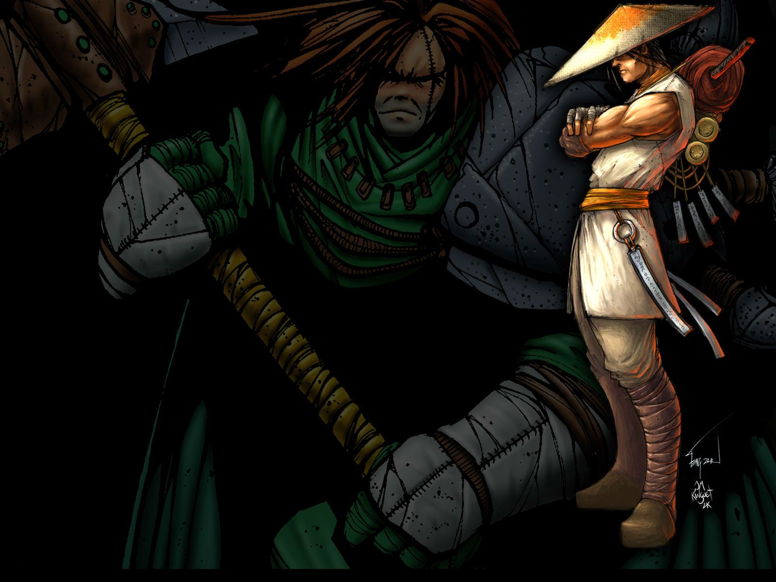 1600x1200 Video Game Battle Realms Wallpaper