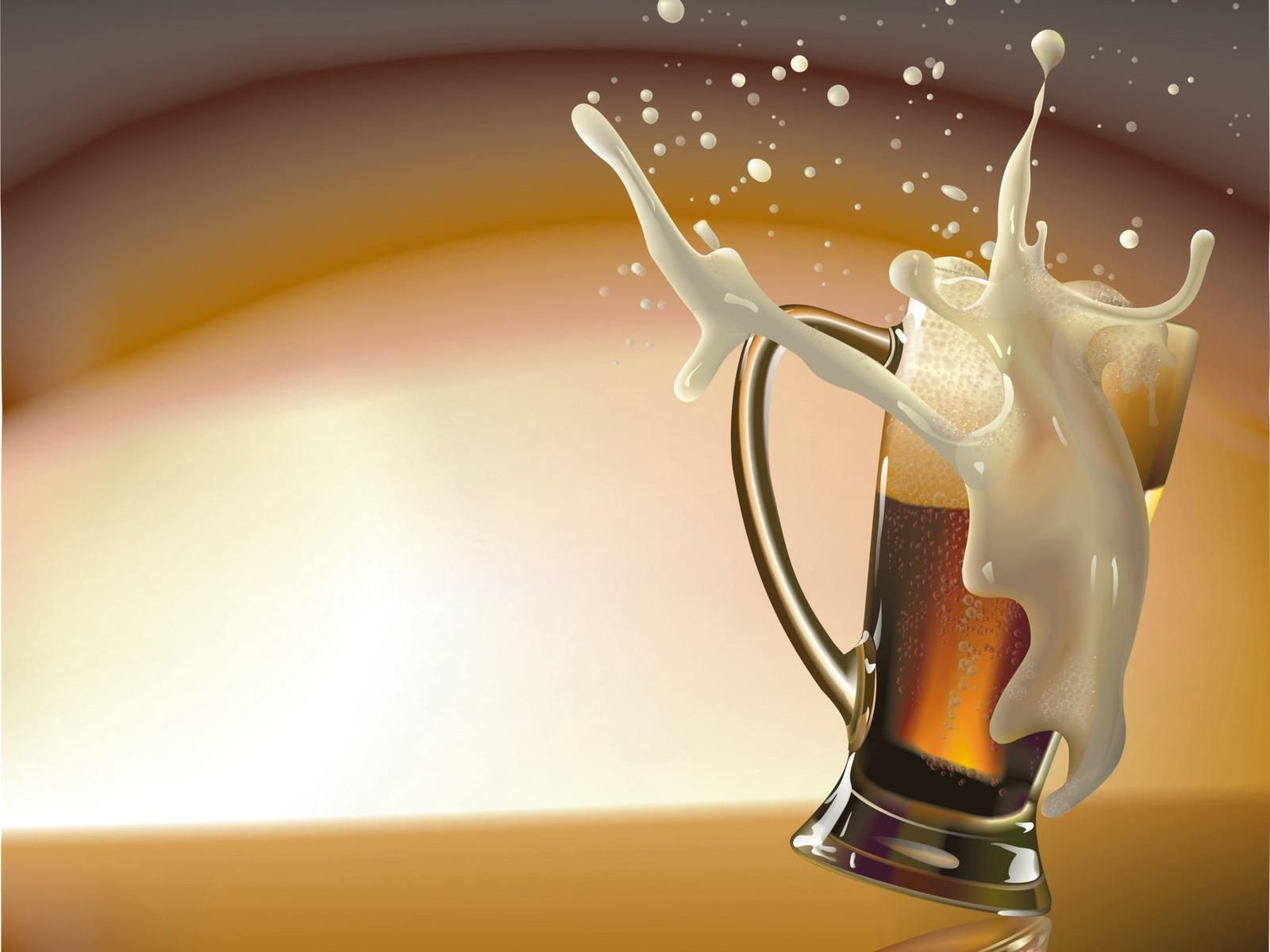1600x1200 Photos Beer Foam Food Drinks