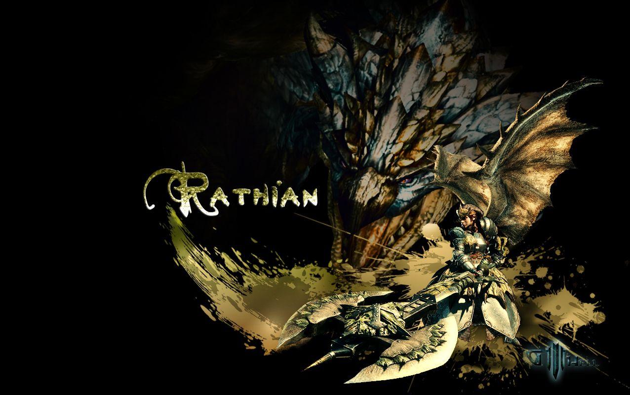 1276x800 Monster Hunter World Rathian Wallpaper